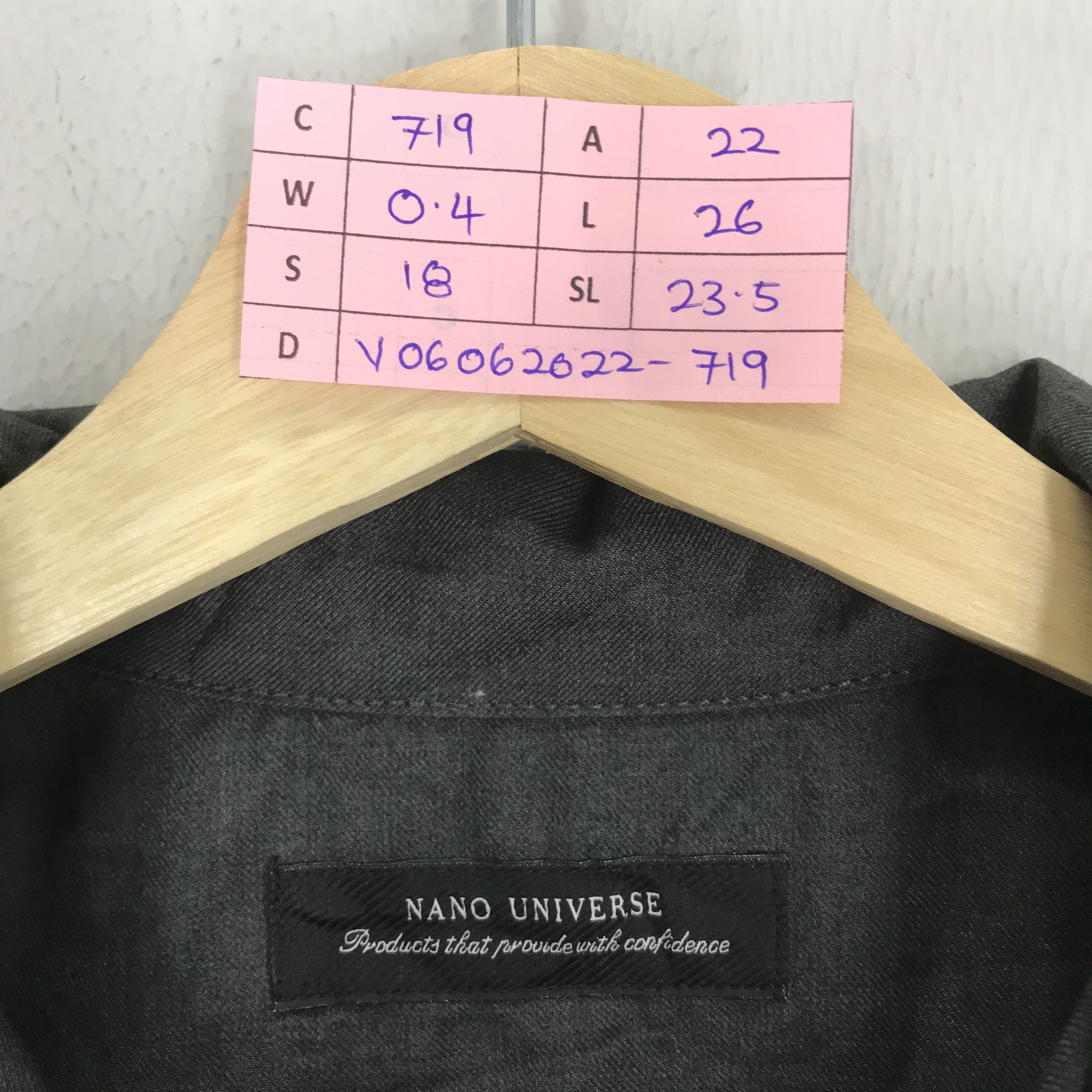 Japanese Brand Nano Universe Worker Shirt Casual Size US M / EU 48-50 / 2 - 7 Thumbnail