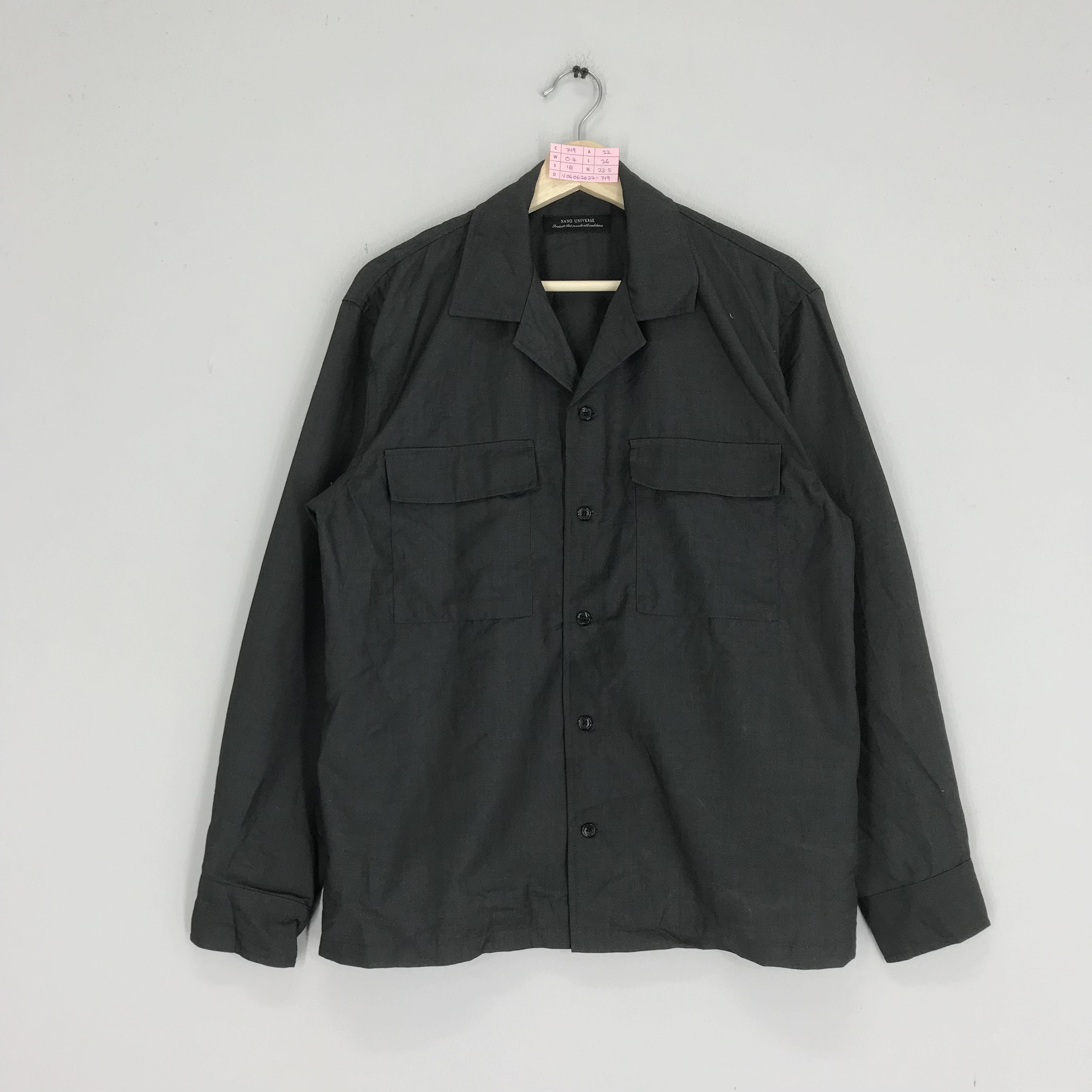 Japanese Brand Nano Universe Worker Shirt Casual Size US M / EU 48-50 / 2 - 1 Thumbnail