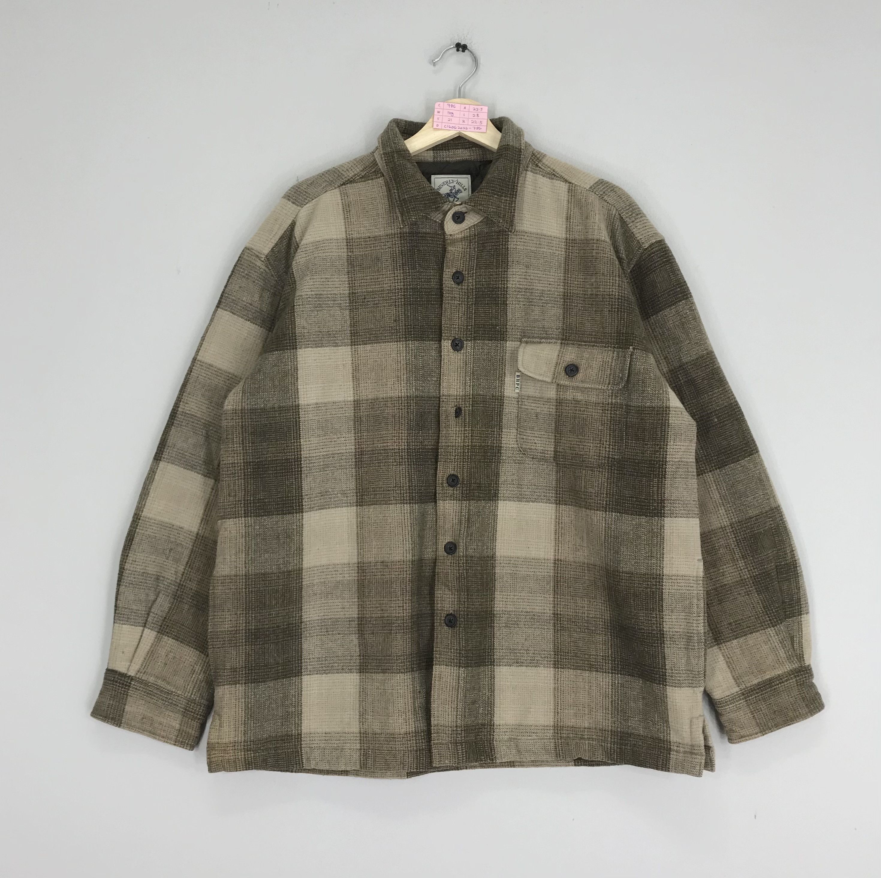 Beverly Hills Polo Club Beverly Hills Polo Club Plaid Checkered Tartan Casual Size US L / EU 52-54 / 3 - 1 Thumbnail