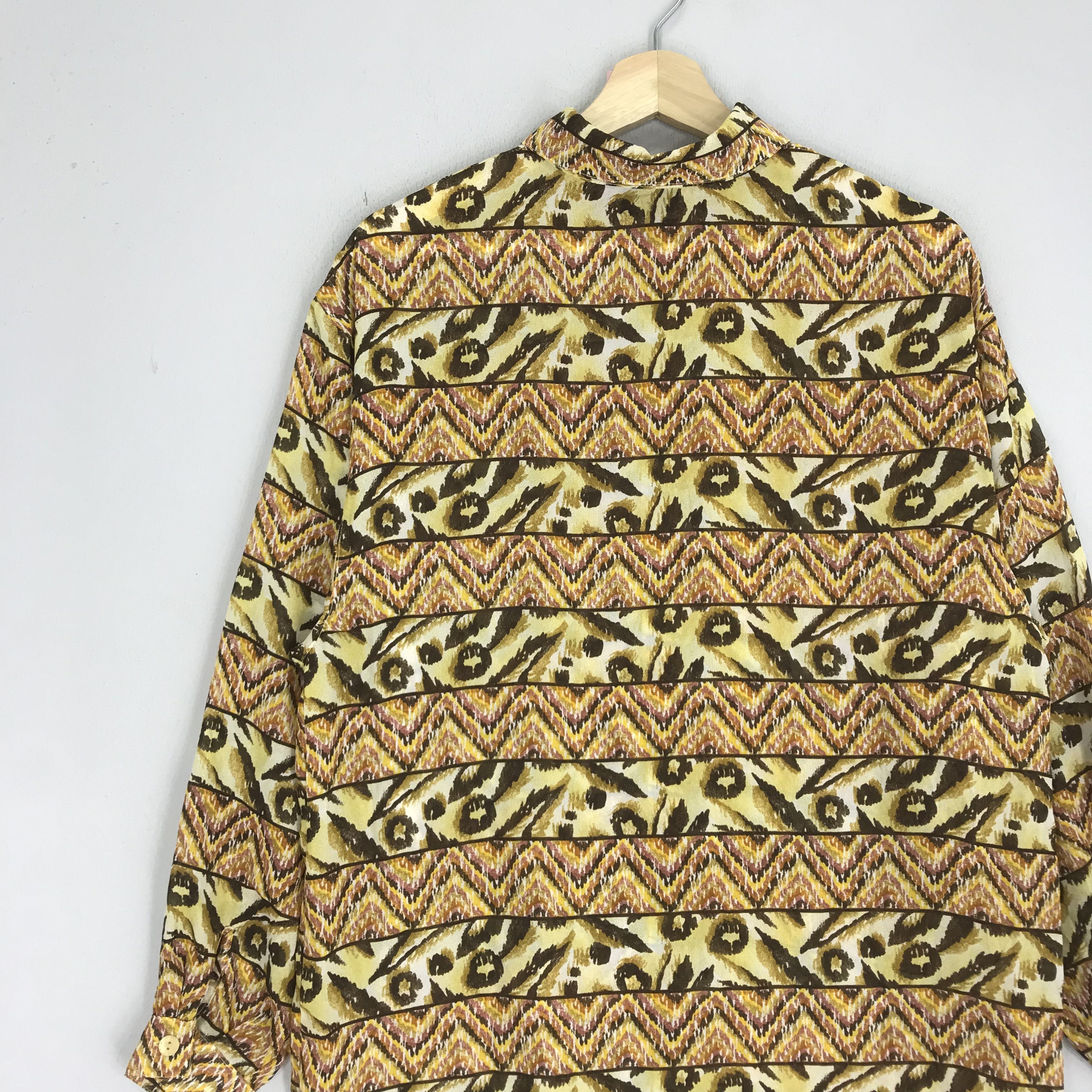 Native Vintage Geometric Native Abstract Pattern Navajo Polyester Size US M / EU 48-50 / 2 - 6 Thumbnail