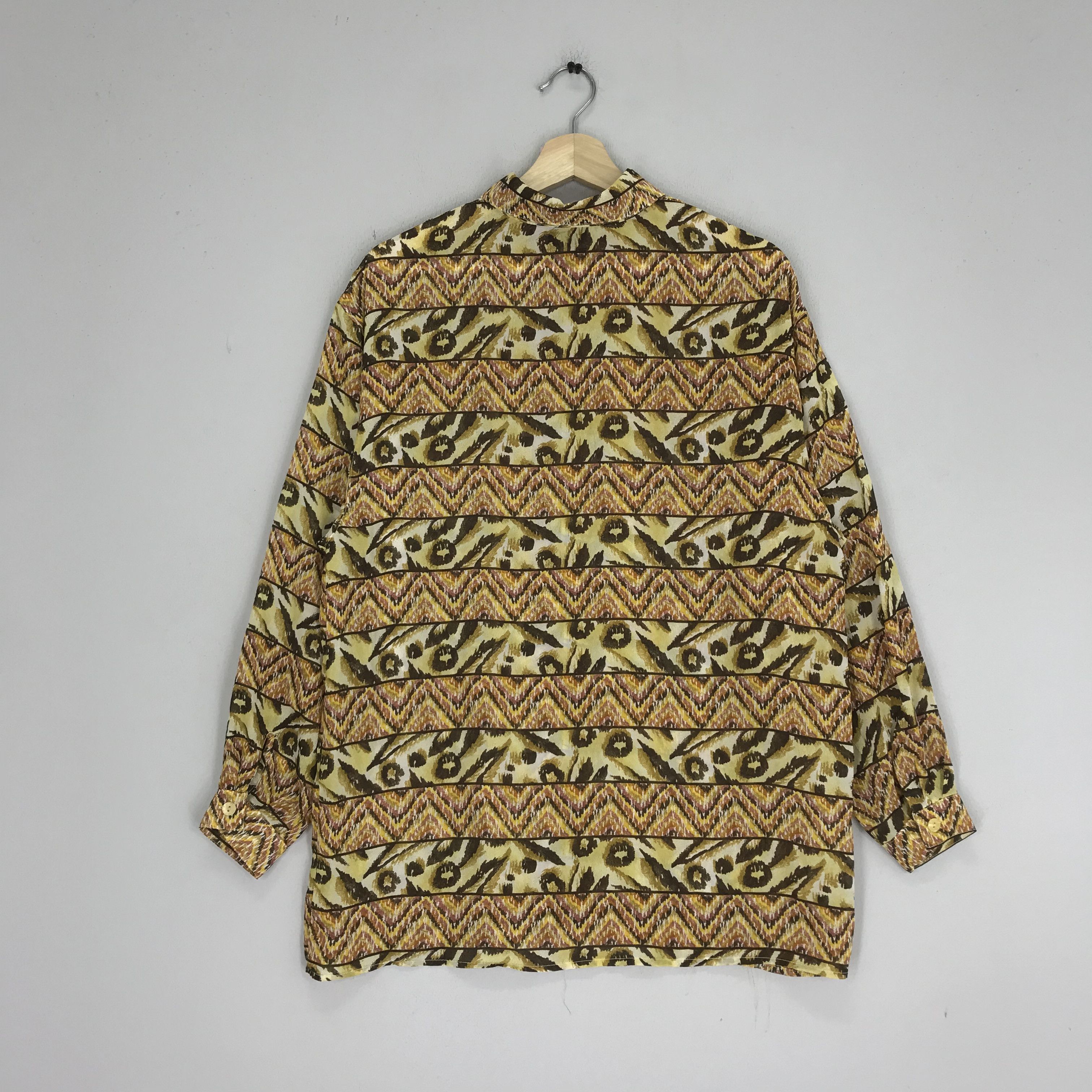 Native Vintage Geometric Native Abstract Pattern Navajo Polyester Size US M / EU 48-50 / 2 - 2 Thumbnail