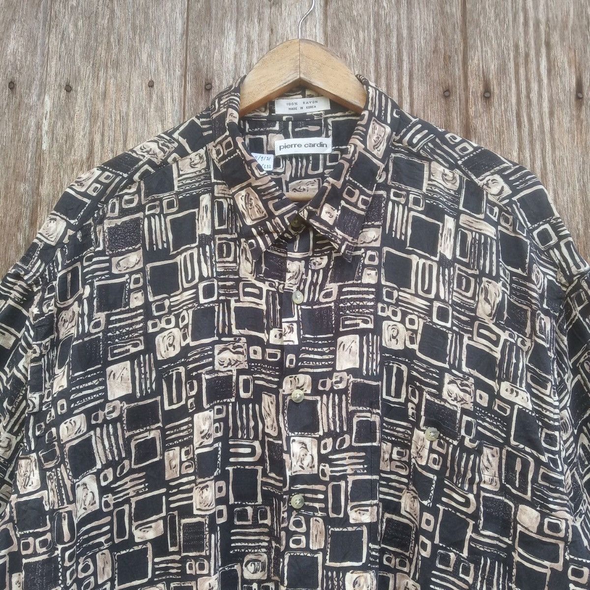 Pierre Cardin Pierre Cardin Hawaiian Island Beach Abstract Hippies Shirt Size US XL / EU 56 / 4 - 3 Thumbnail