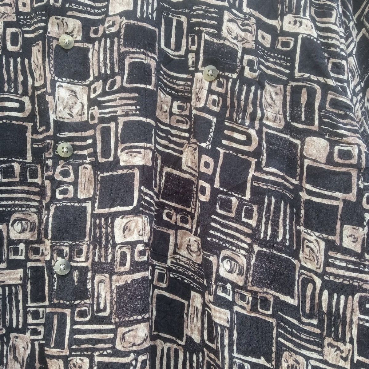 Pierre Cardin Pierre Cardin Hawaiian Island Beach Abstract Hippies Shirt Size US XL / EU 56 / 4 - 4 Thumbnail