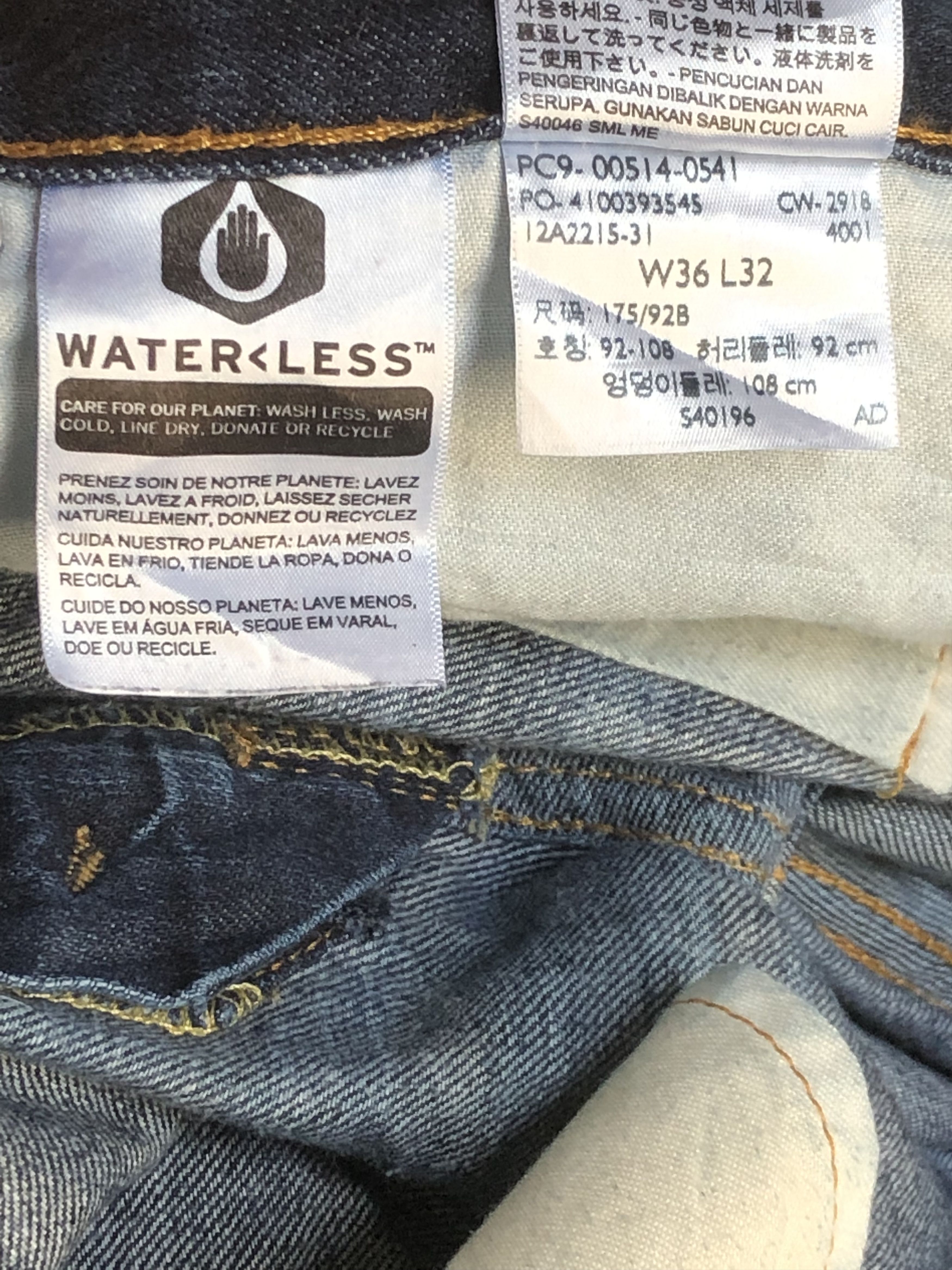 Levi's × Vintage Vintage Levi's 514 Denim Jeans L434 Size US 33 - 12 Thumbnail