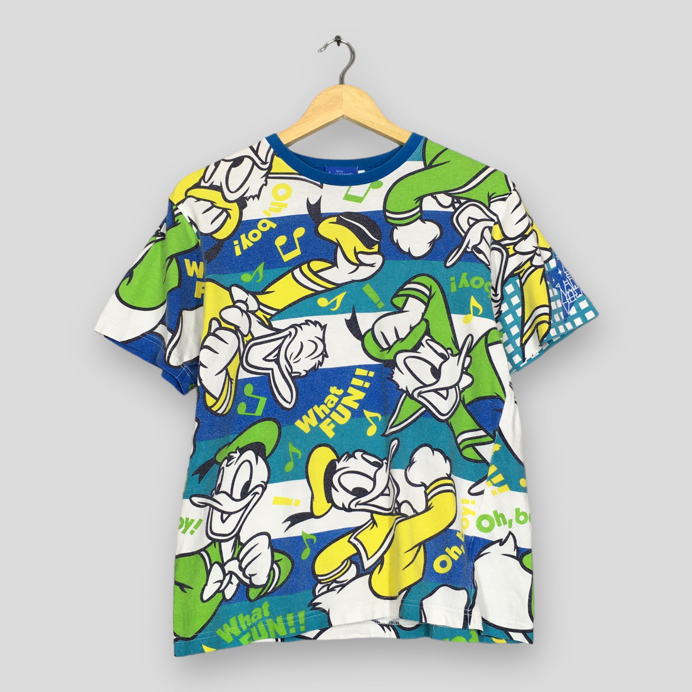 Disney × Japanese Brand × Vintage Vintage Y2K Tokyo Disney Donald Duck T Shirt Medium Size US M / EU 48-50 / 2 - 1 Thumbnail