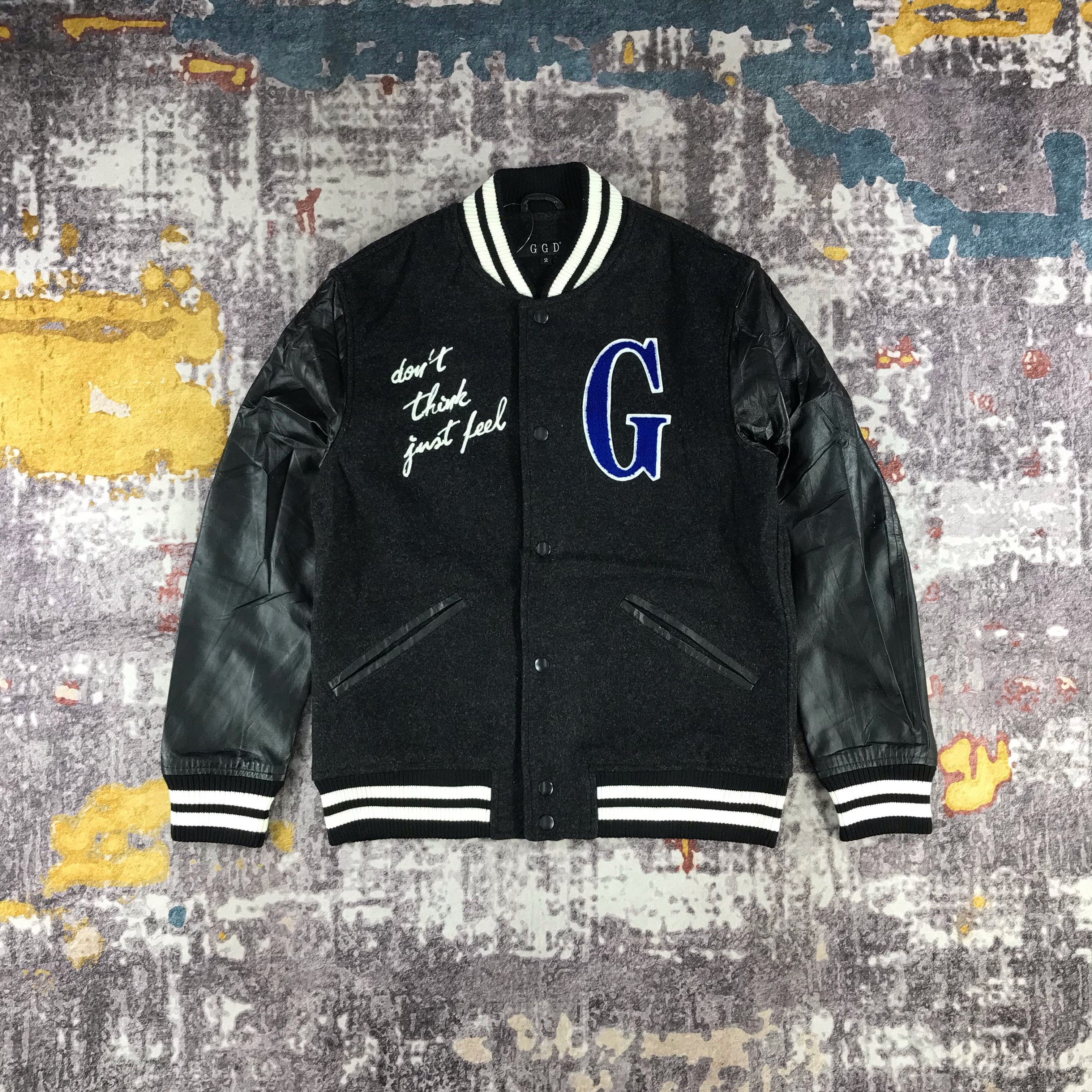 GGD Wool Varsity Jacket-M319