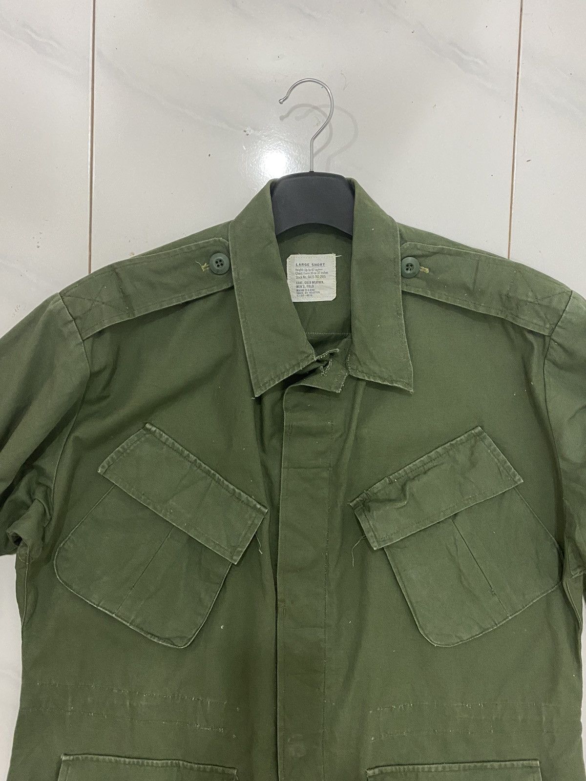 Vintage 🔥Vintage🔥 M65 US Military Jacket dsa 100-72C-0703 Size US L / EU 52-54 / 3 - 5 Thumbnail