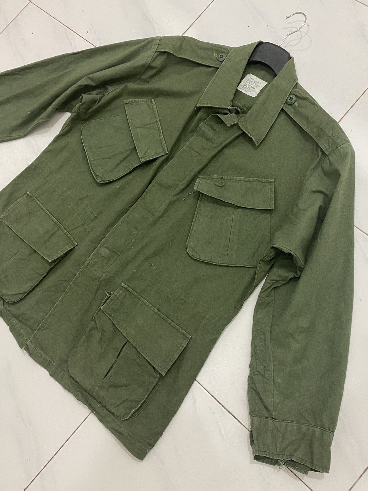 Vintage 🔥Vintage🔥 M65 US Military Jacket dsa 100-72C-0703 Size US L / EU 52-54 / 3 - 4 Thumbnail