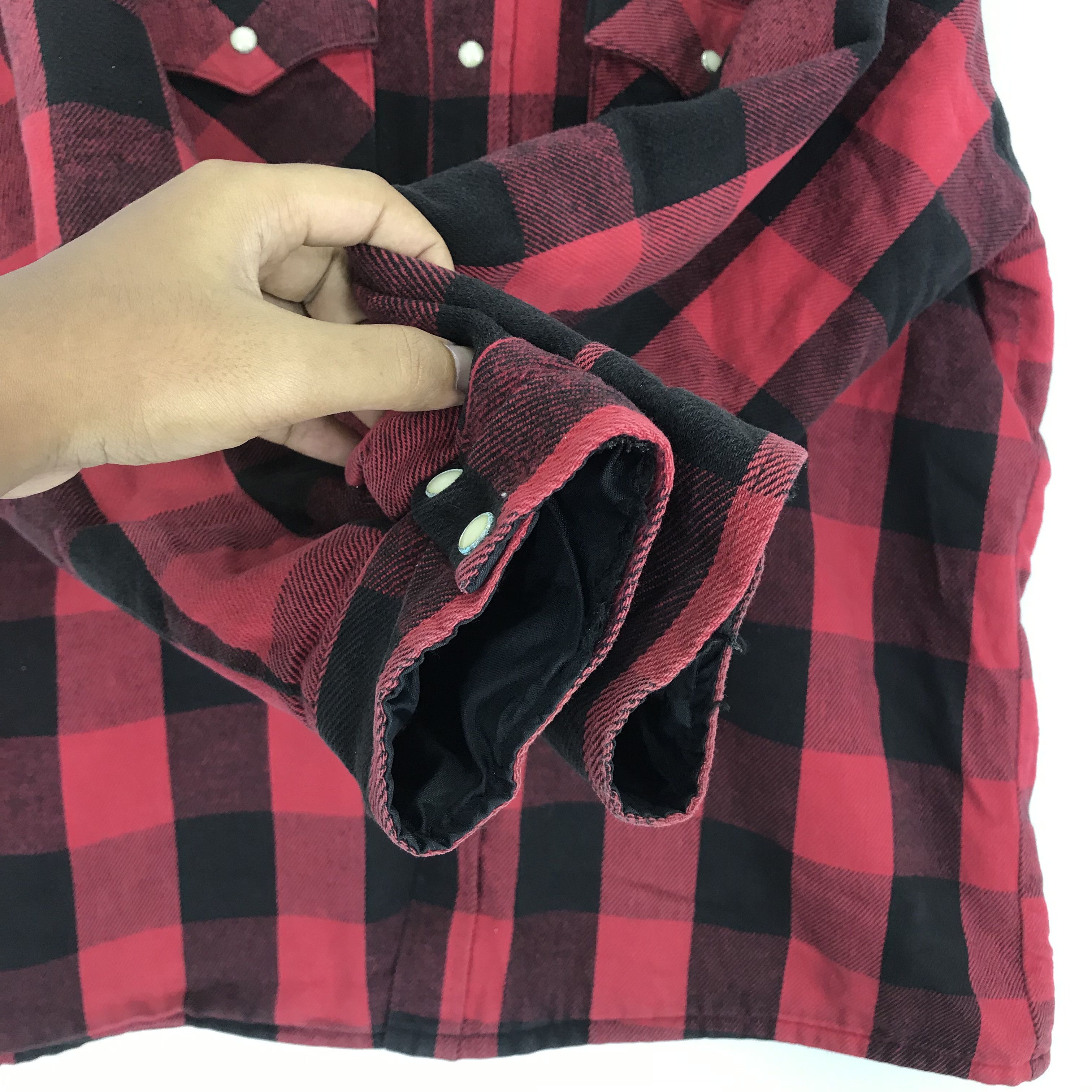 Flannel Vintage Saddle King Western Flannel Checkered Bondage Punk Size US L / EU 52-54 / 3 - 6 Thumbnail