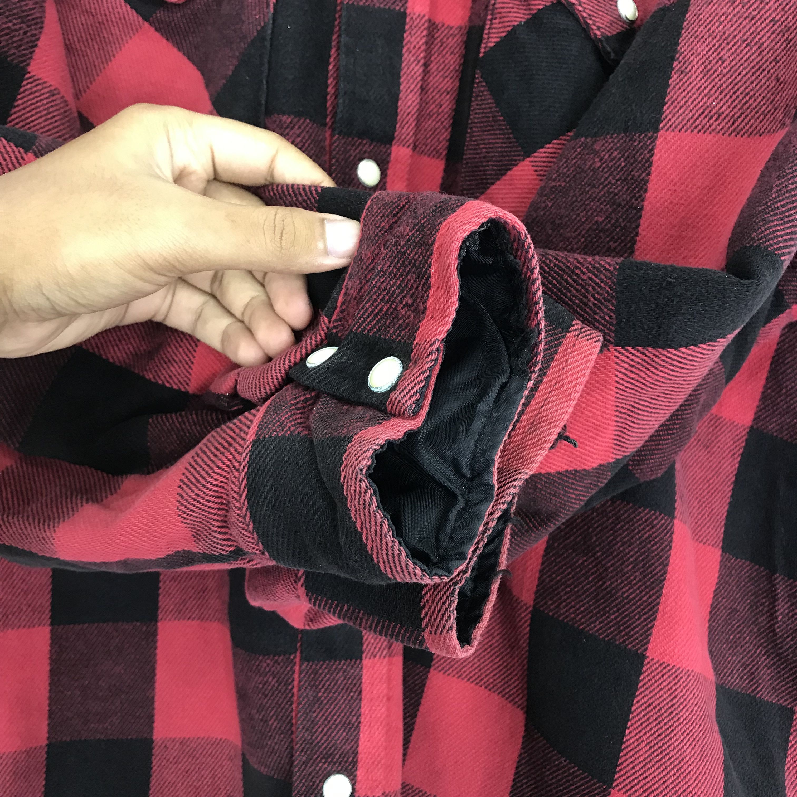 Flannel Vintage Saddle King Western Flannel Checkered Bondage Punk Size US L / EU 52-54 / 3 - 8 Thumbnail