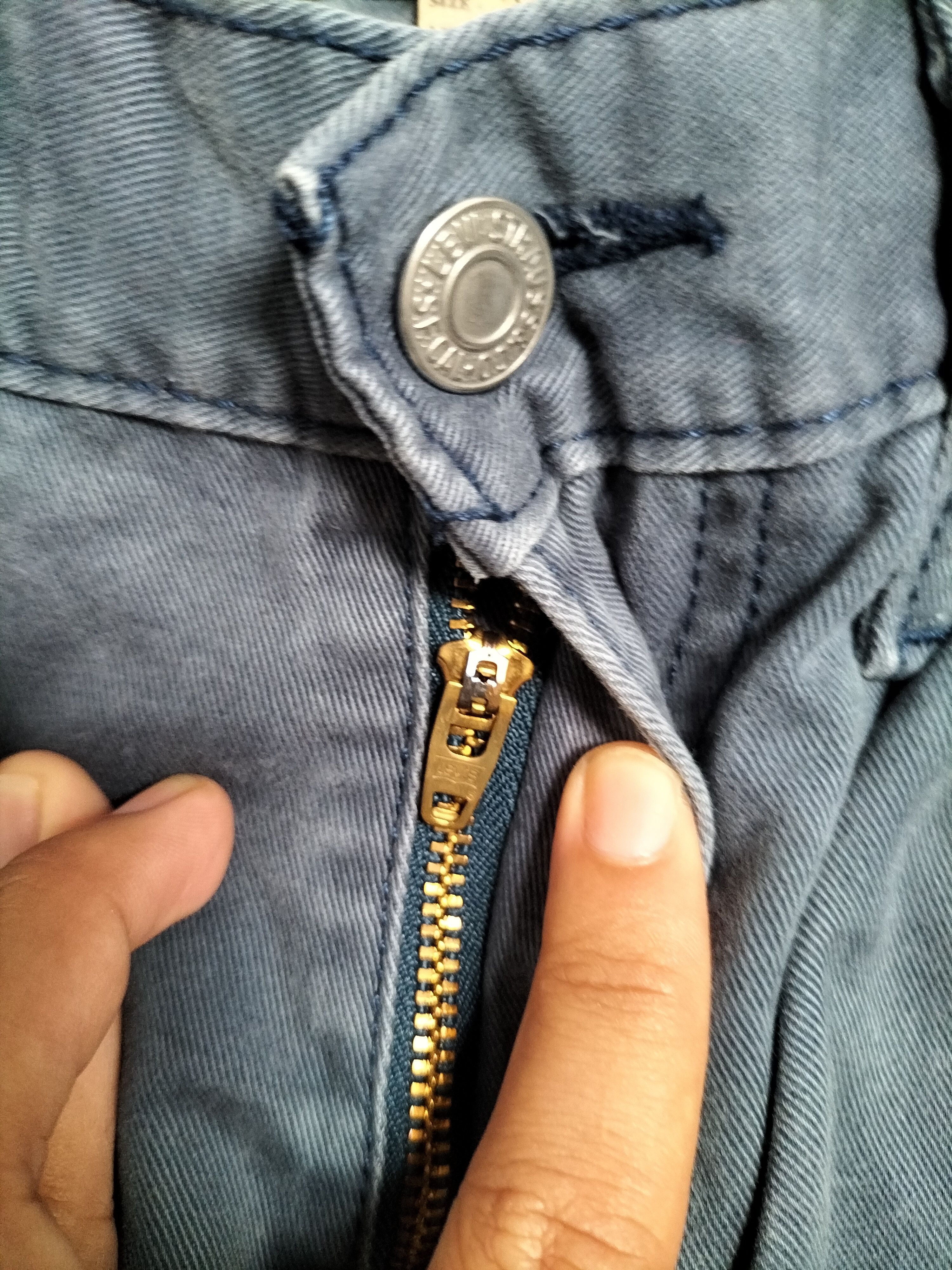 Levi's × Vintage Vintage Levis 514 Gray Denim Jeans L462 Size US 32 / EU 48 - 5 Thumbnail