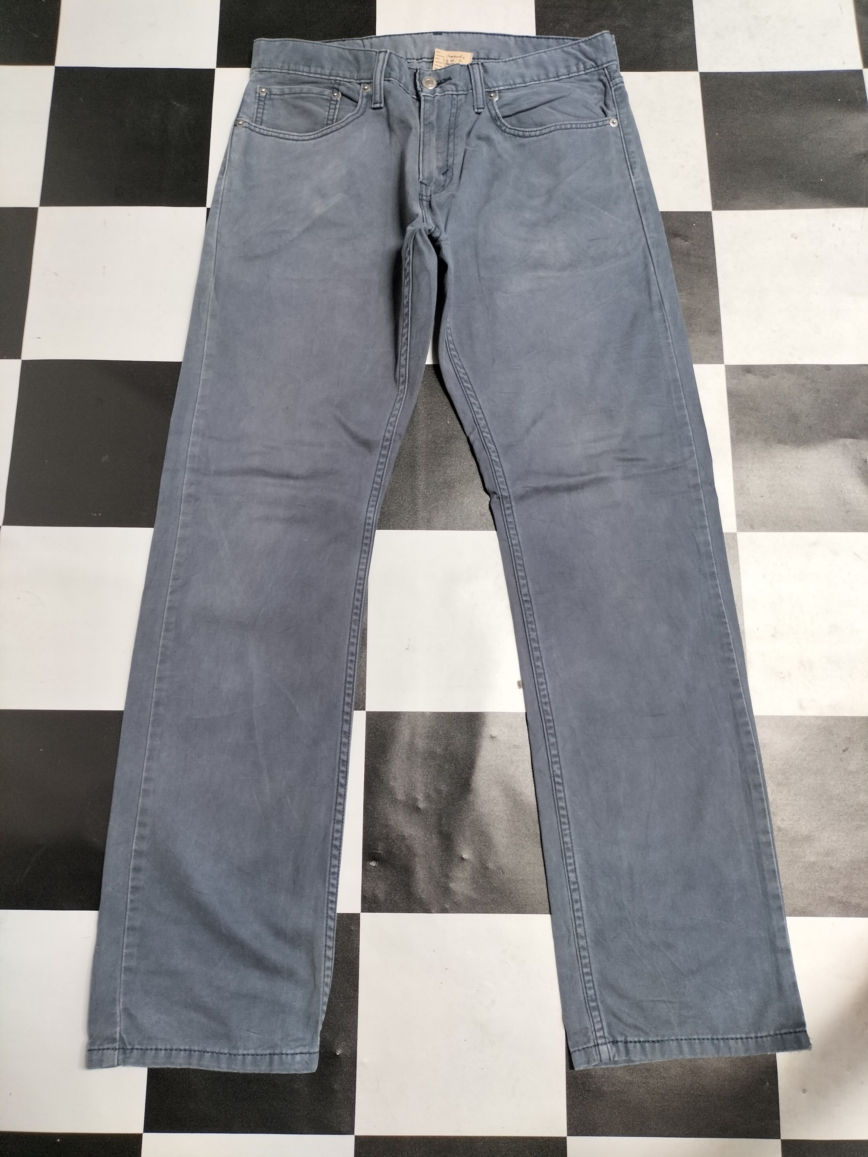 Levi's × Vintage Vintage Levis 514 Gray Denim Jeans L462 Size US 32 / EU 48 - 1 Thumbnail