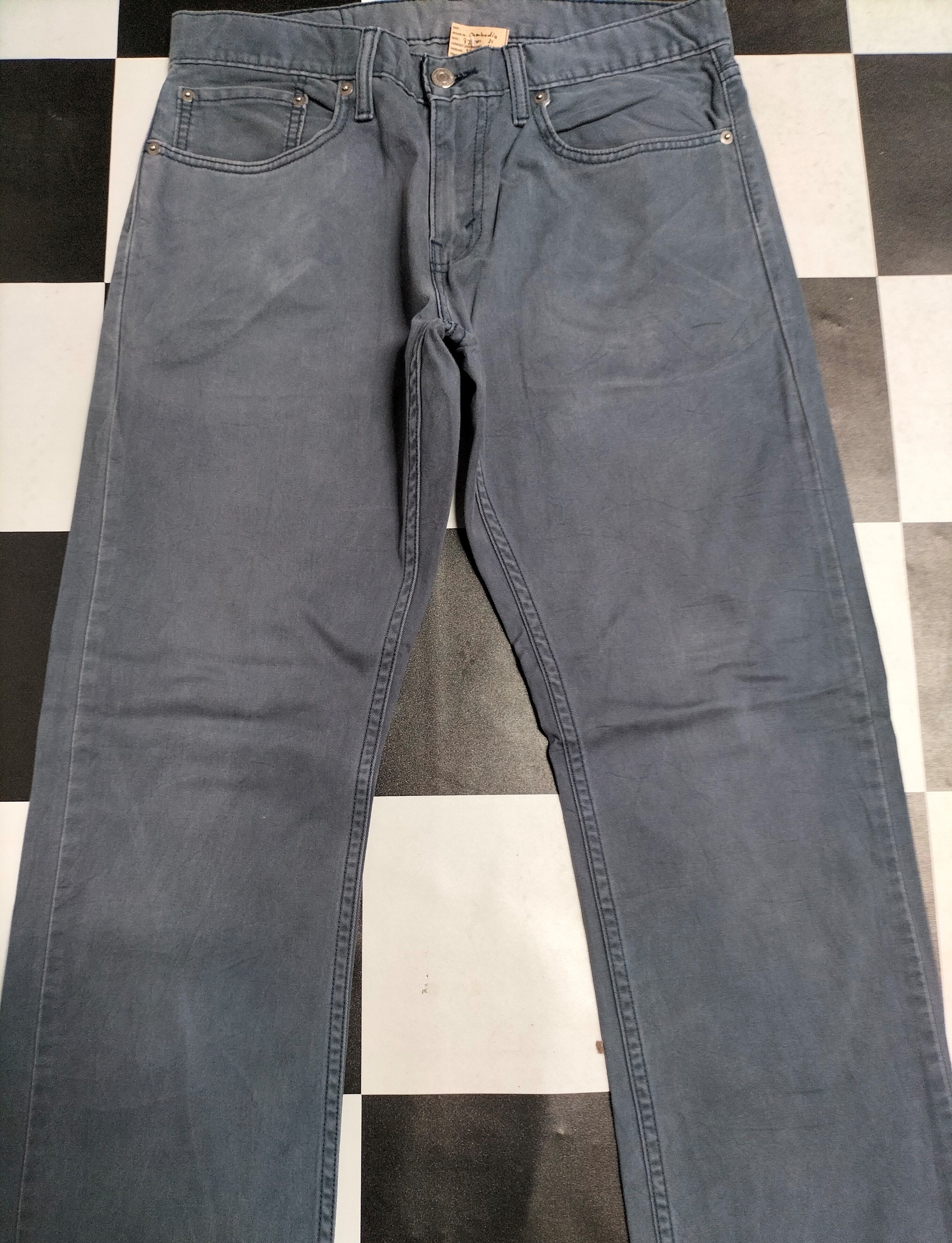 Levi's × Vintage Vintage Levis 514 Gray Denim Jeans L462 Size US 32 / EU 48 - 3 Thumbnail