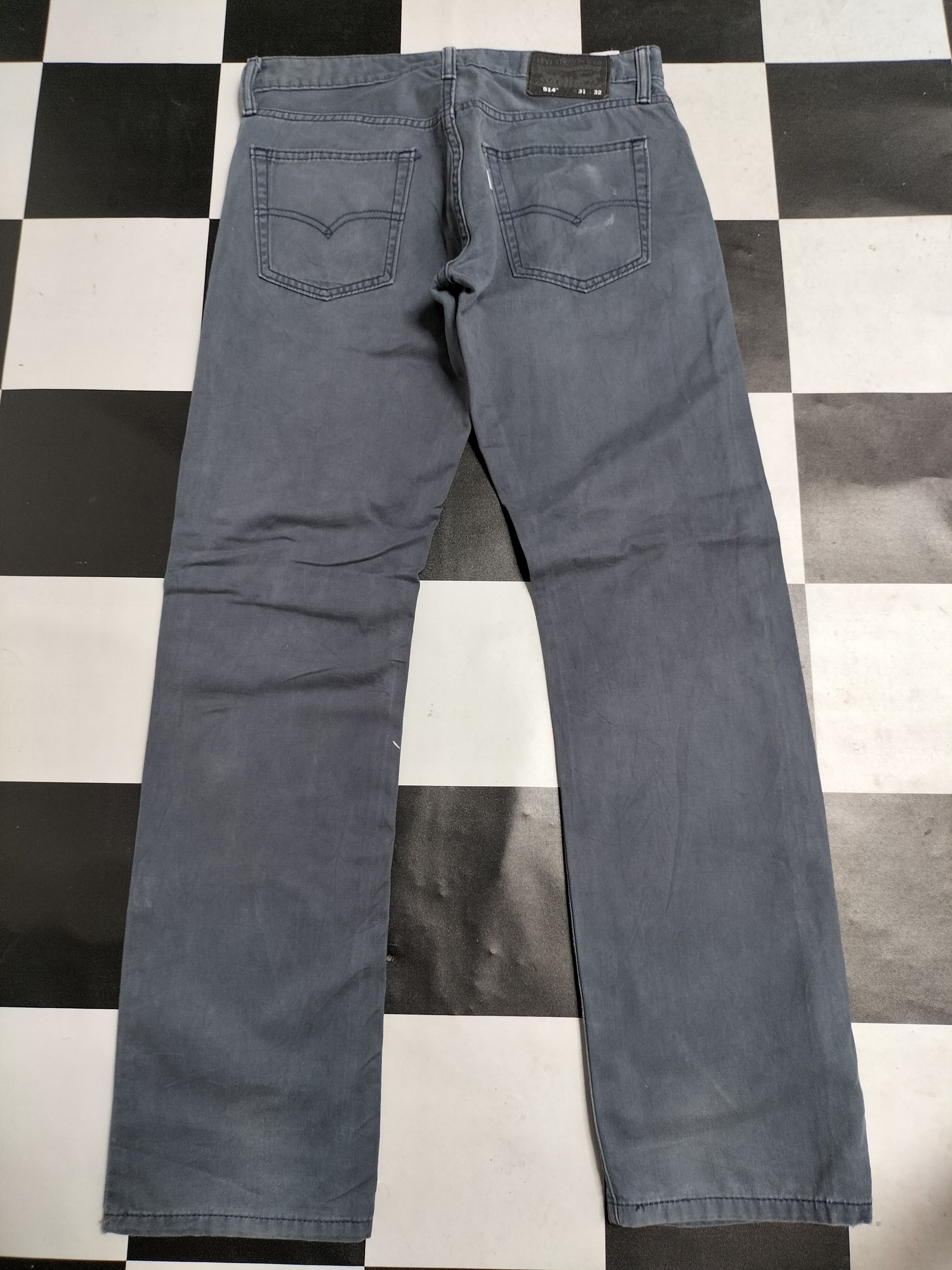 Levi's × Vintage Vintage Levis 514 Gray Denim Jeans L462 Size US 32 / EU 48 - 2 Thumbnail