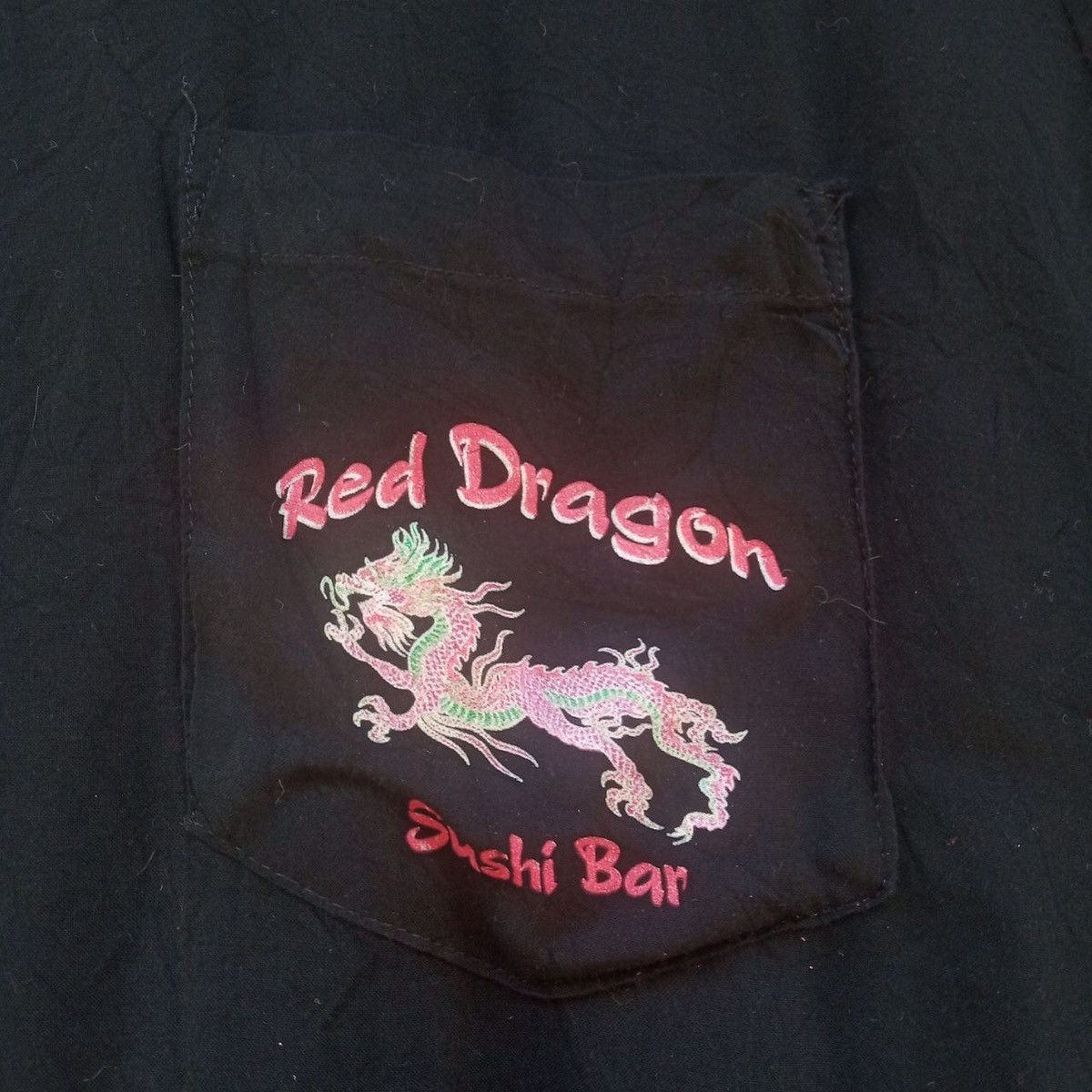 Japanese Brand Kennington Red Dragon Sushi Bar Japanese Tradition Style Size US L / EU 52-54 / 3 - 4 Thumbnail
