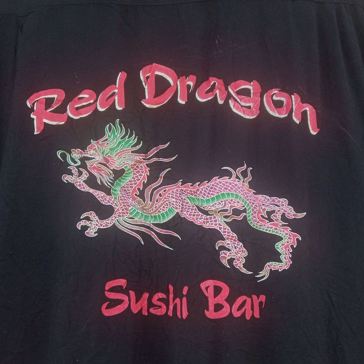 Japanese Brand Kennington Red Dragon Sushi Bar Japanese Tradition Style Size US L / EU 52-54 / 3 - 3 Thumbnail