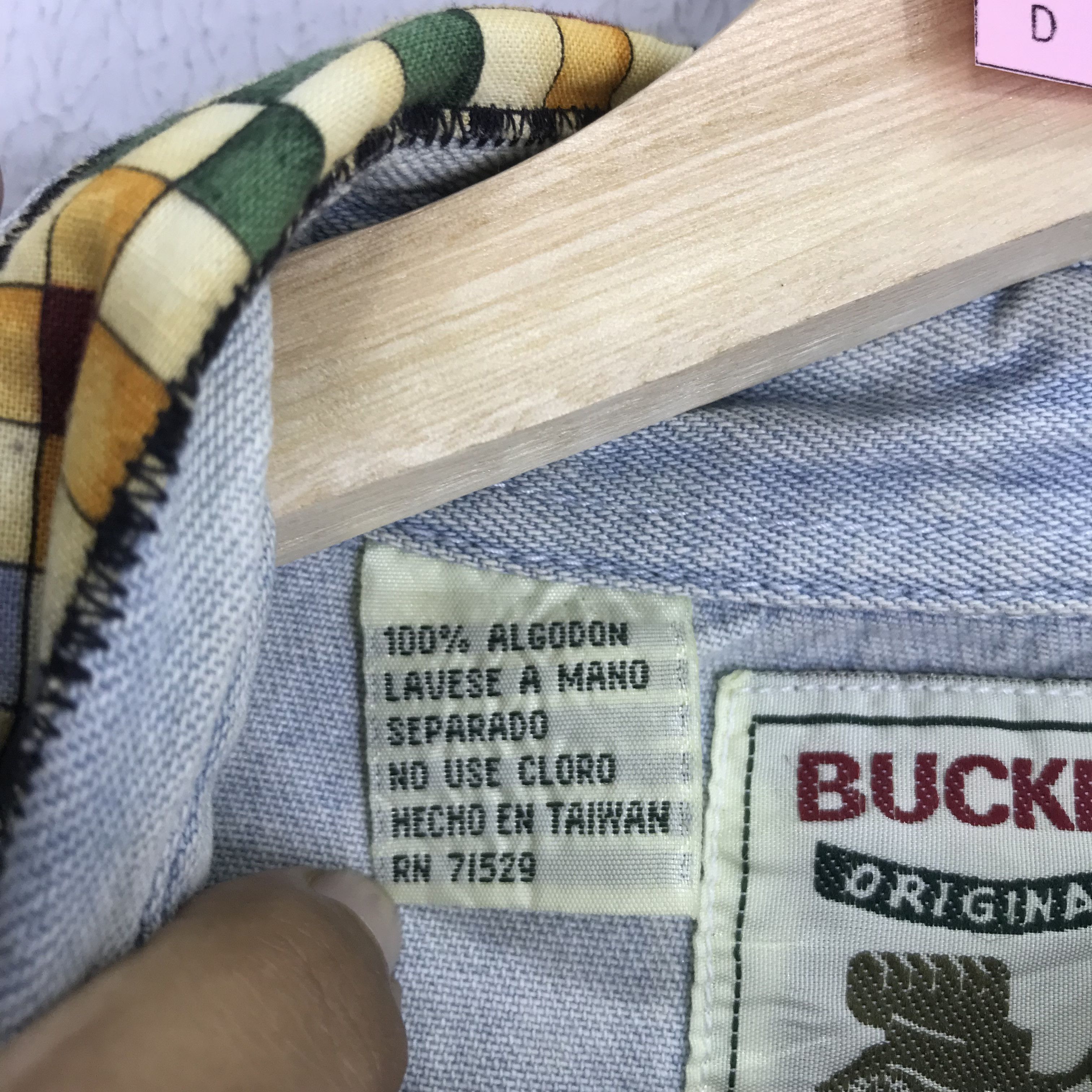 Denime Vintage Buckley Bay Denim Patchwork Retro Shirt Size US L / EU 52-54 / 3 - 7 Thumbnail