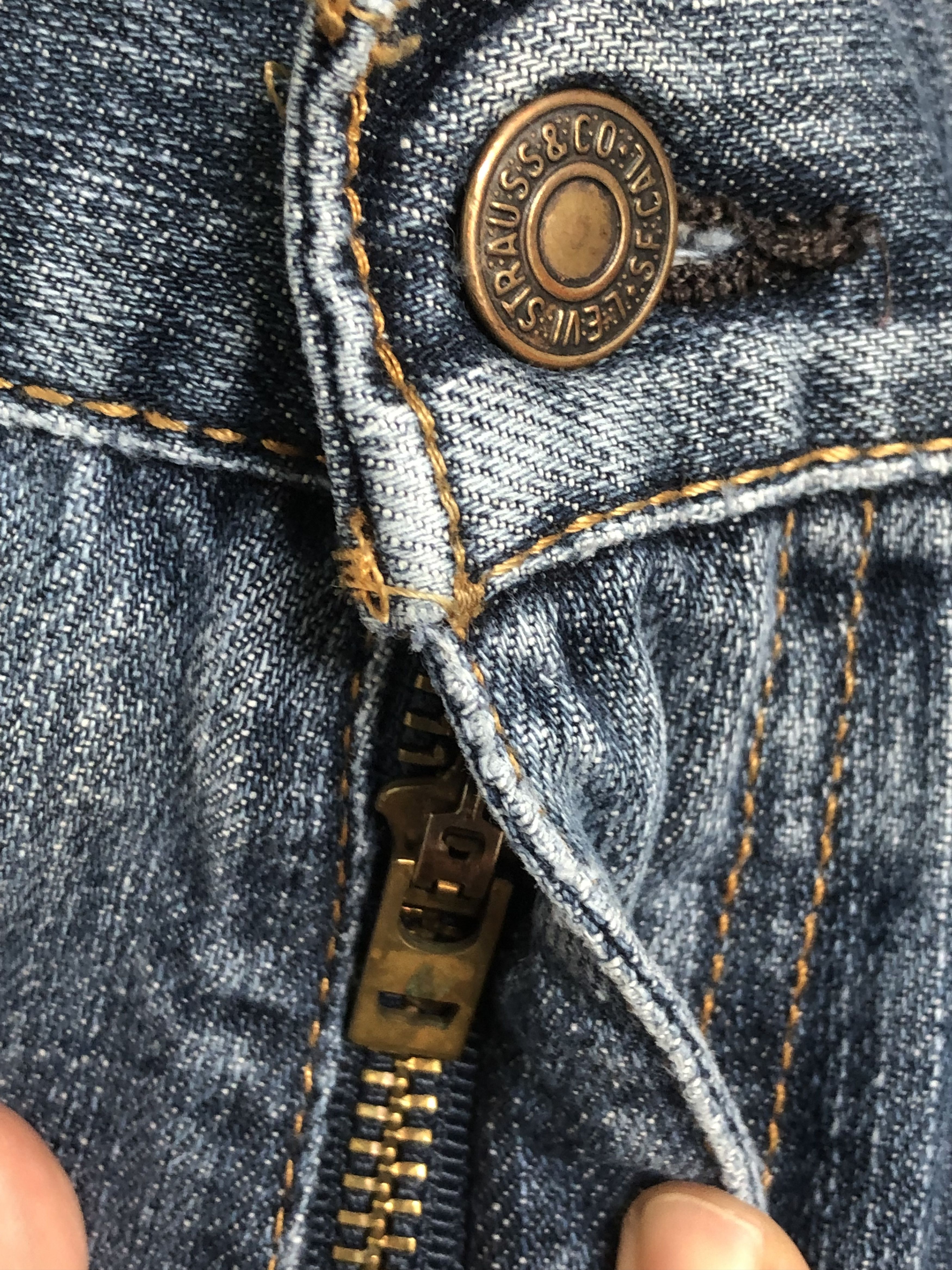 Levi's × Vintage Vintage Levi's 559 Loose Fit Jeans Waist 47 L451 Size US 44 / EU 60 - 7 Thumbnail