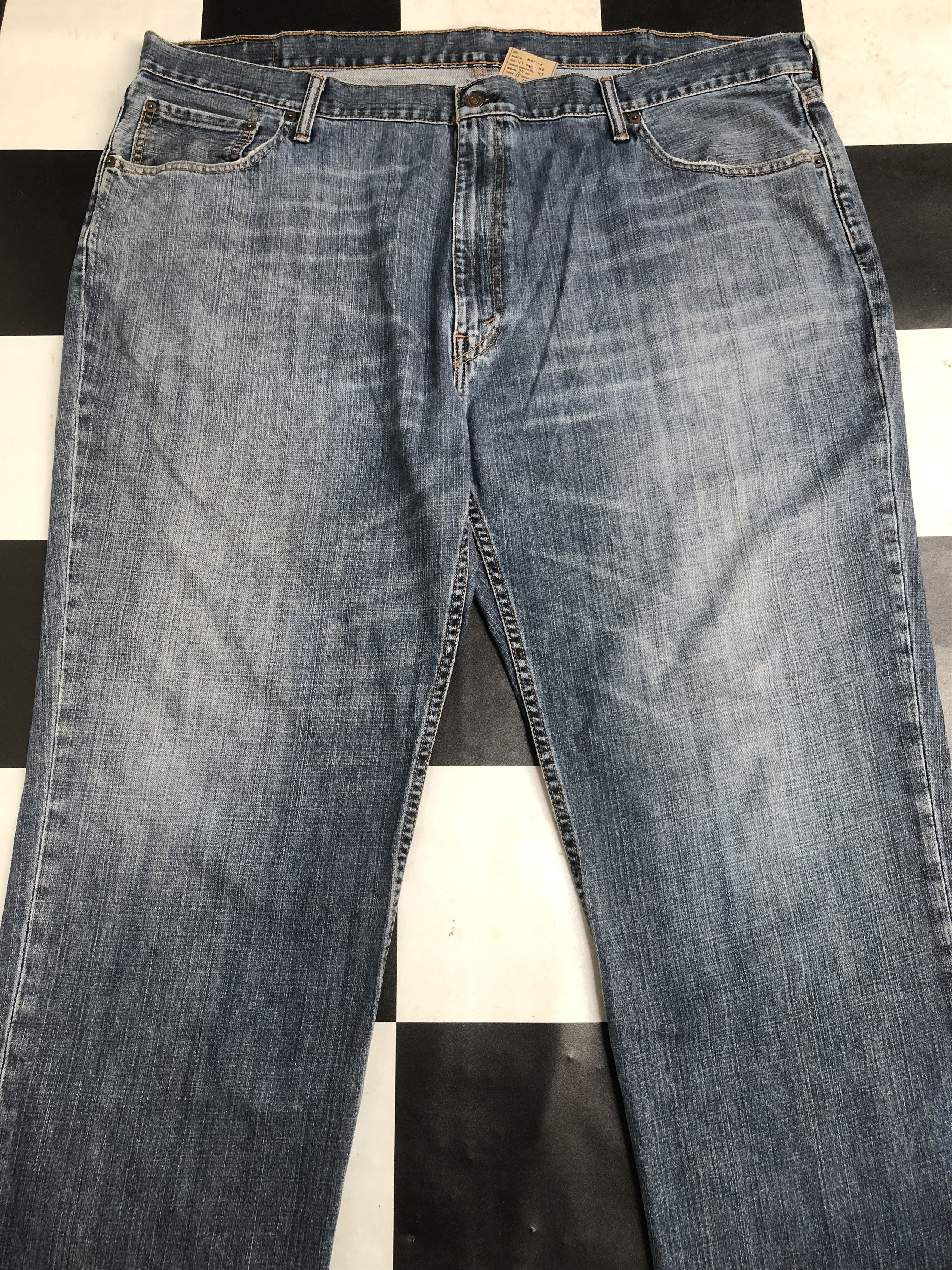 Levi's × Vintage Vintage Levi's 559 Loose Fit Jeans Waist 47 L451 Size US 44 / EU 60 - 3 Thumbnail