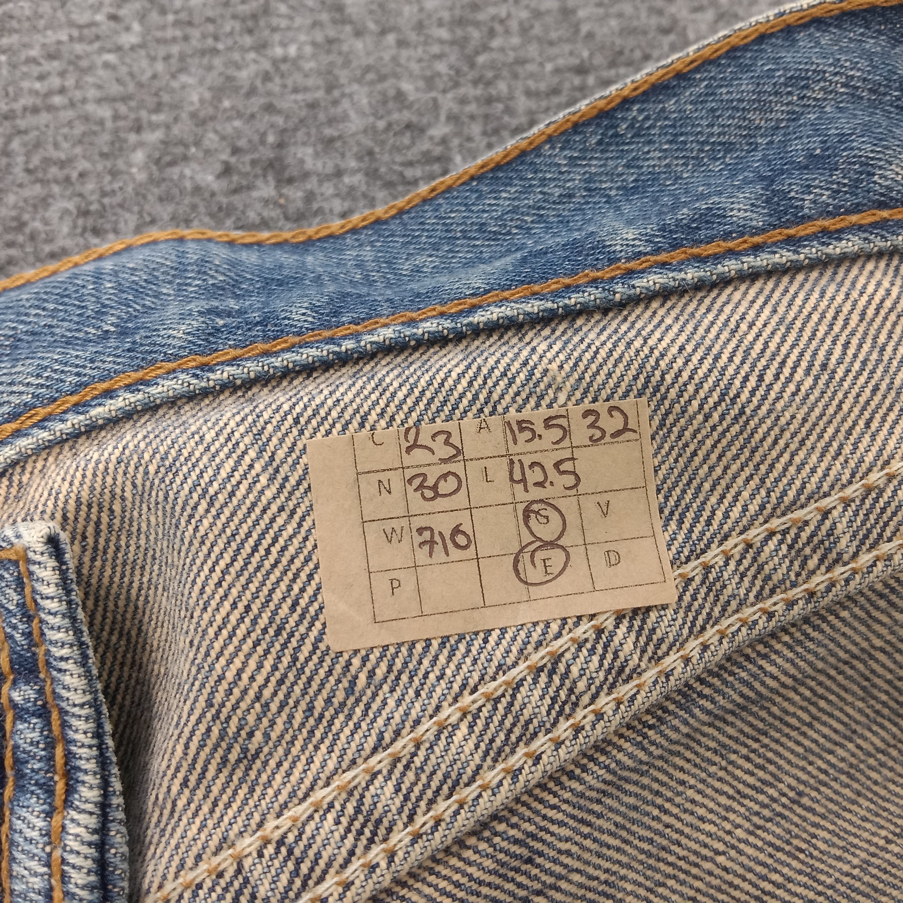 Levi's × Vintage Levi's Aesthetic Japanese Style Design Denim Jeans Size US 31 - 10 Thumbnail