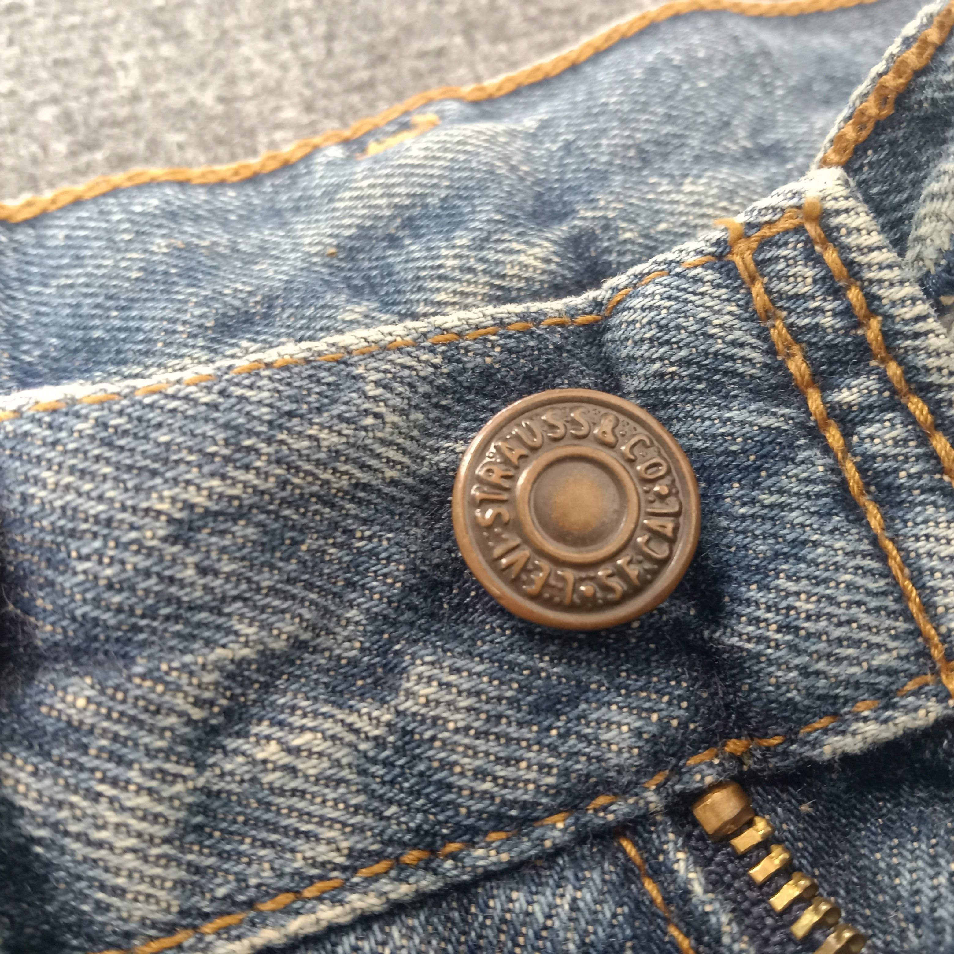 Levi's × Vintage Levi's Aesthetic Japanese Style Design Denim Jeans Size US 31 - 8 Thumbnail