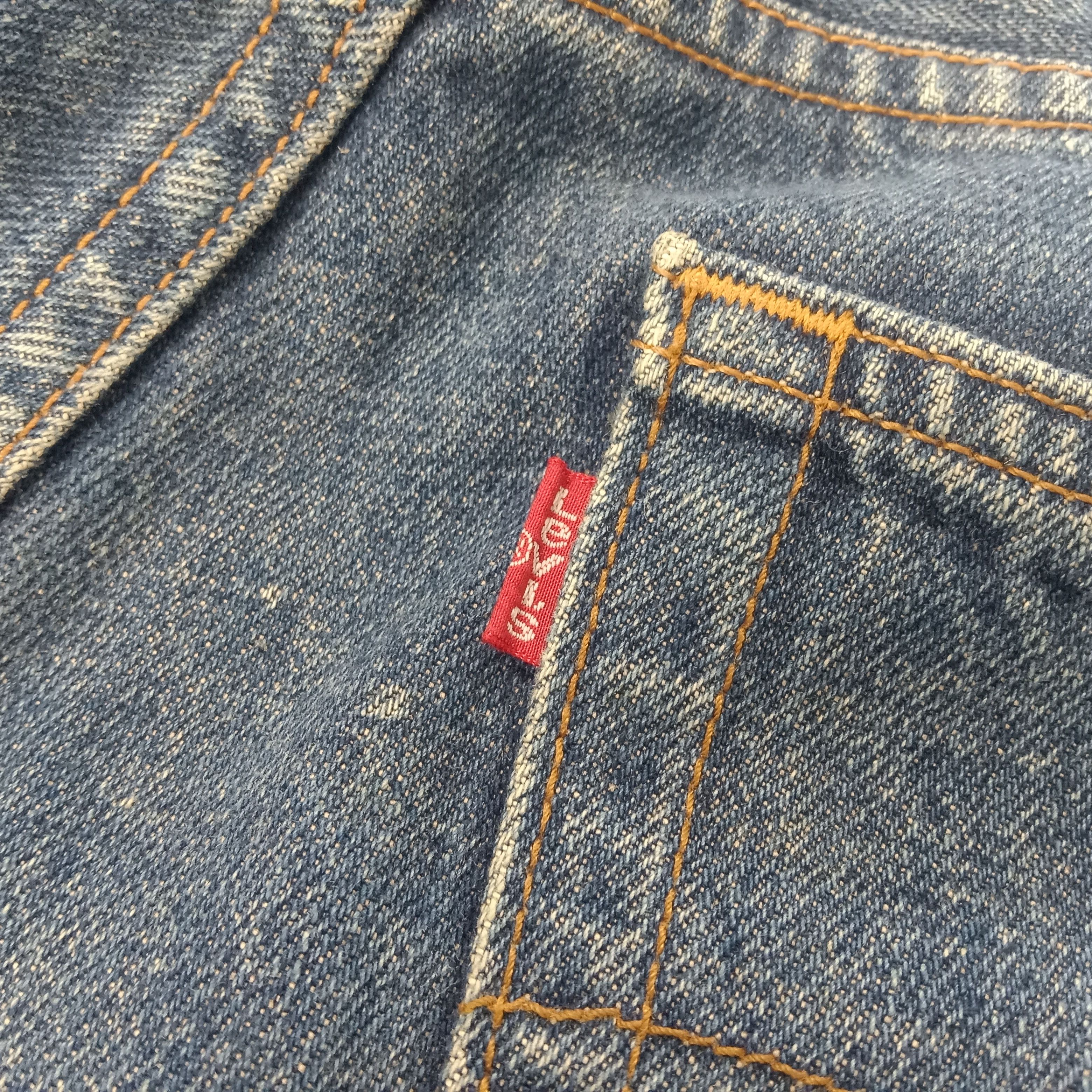 Levi's × Vintage Levi's Aesthetic Japanese Style Design Denim Jeans Size US 31 - 13 Thumbnail