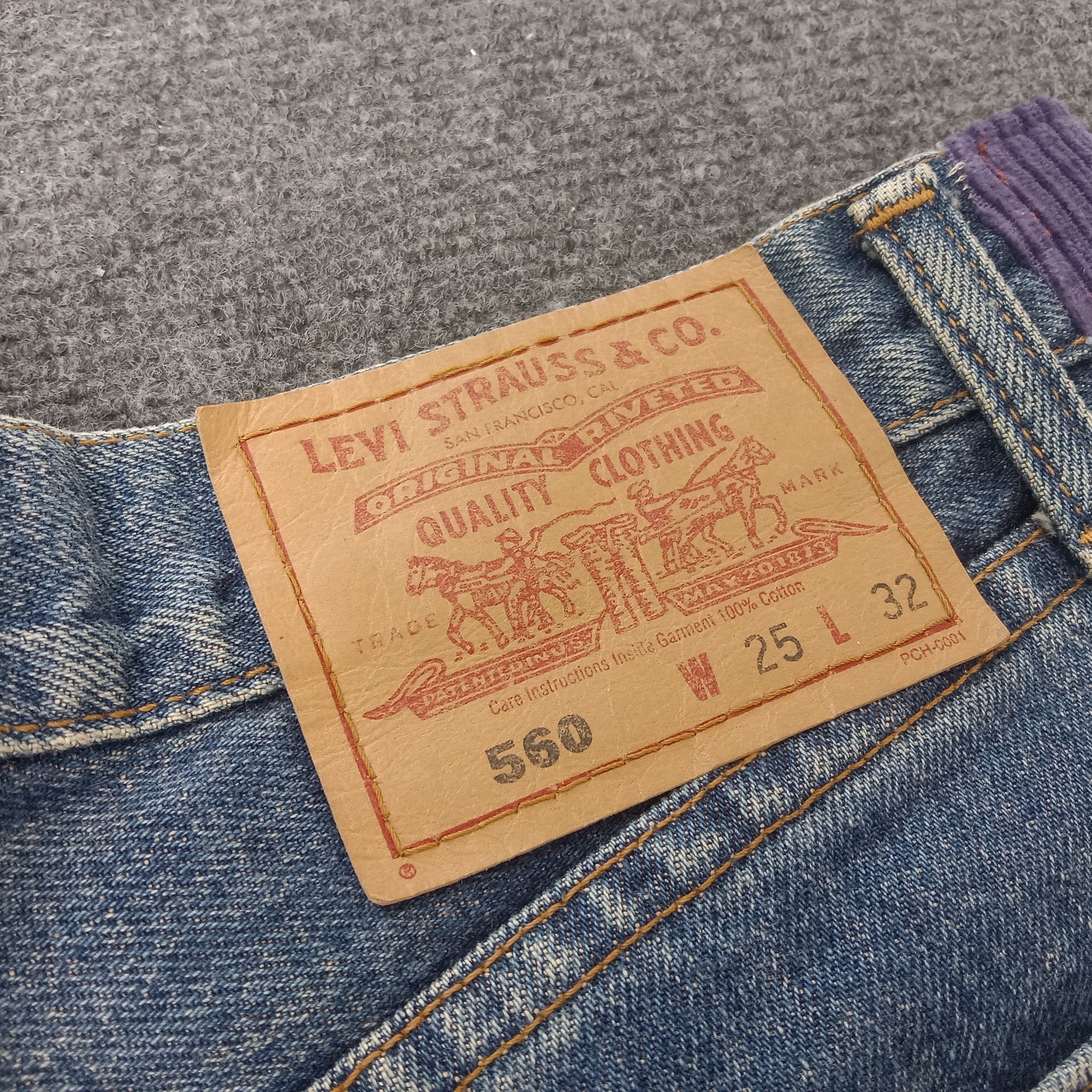 Levi's × Vintage Levi's Aesthetic Japanese Style Design Denim Jeans Size US 31 - 12 Thumbnail