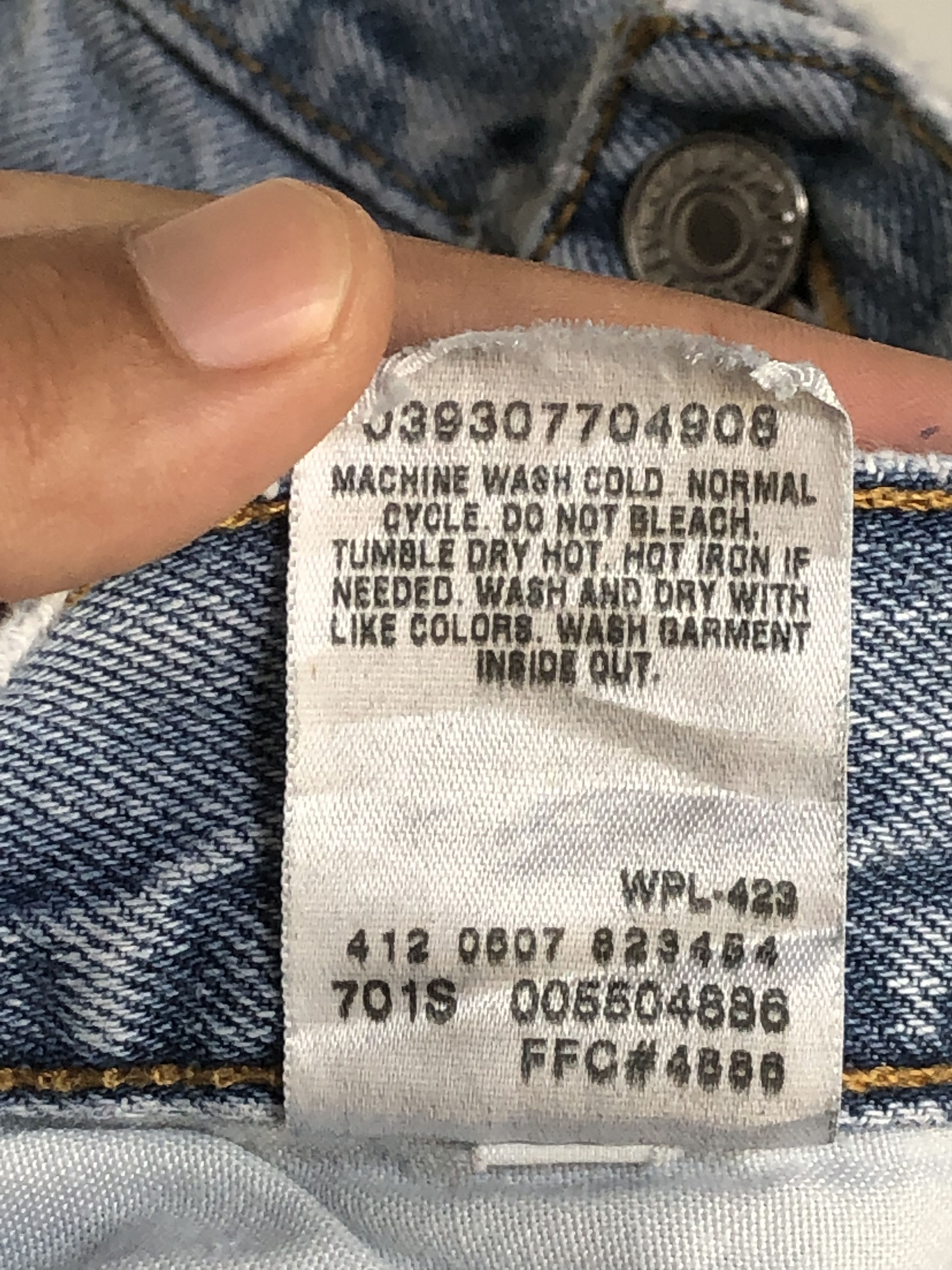 Levi's × Vintage Vintage Levi's 550 Relaxed Fit Jeans L453 Size US 35 - 16 Thumbnail