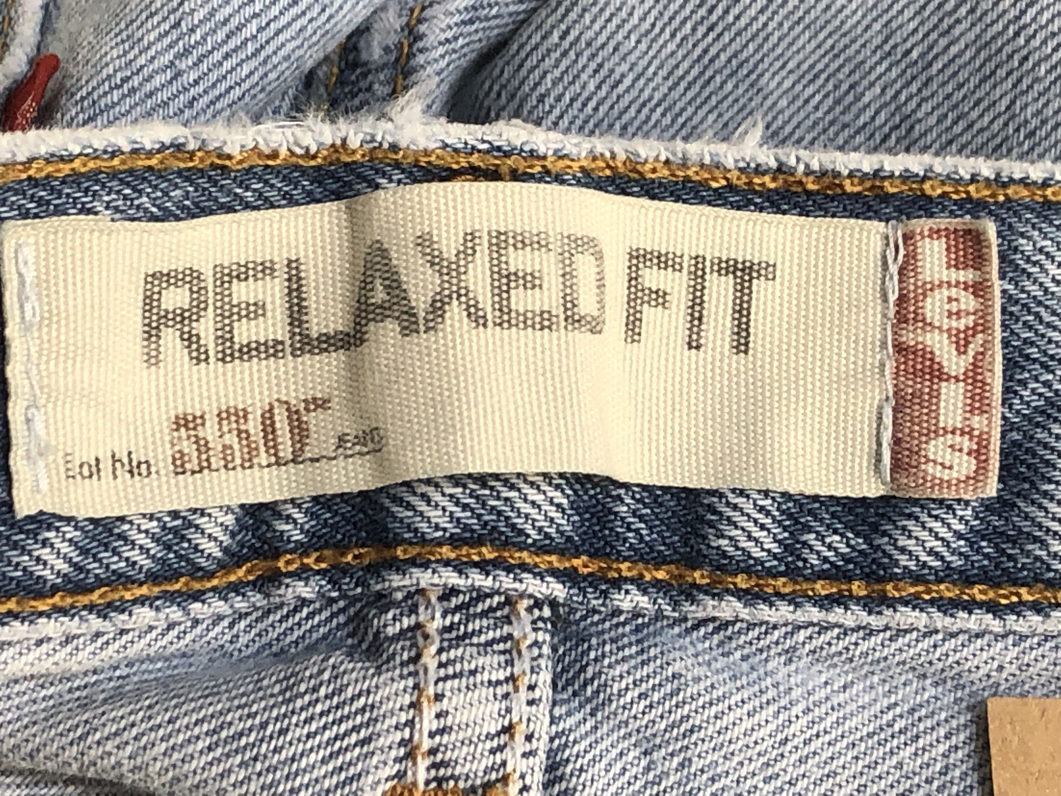 Levi's × Vintage Vintage Levi's 550 Relaxed Fit Jeans L453 Size US 35 - 14 Thumbnail