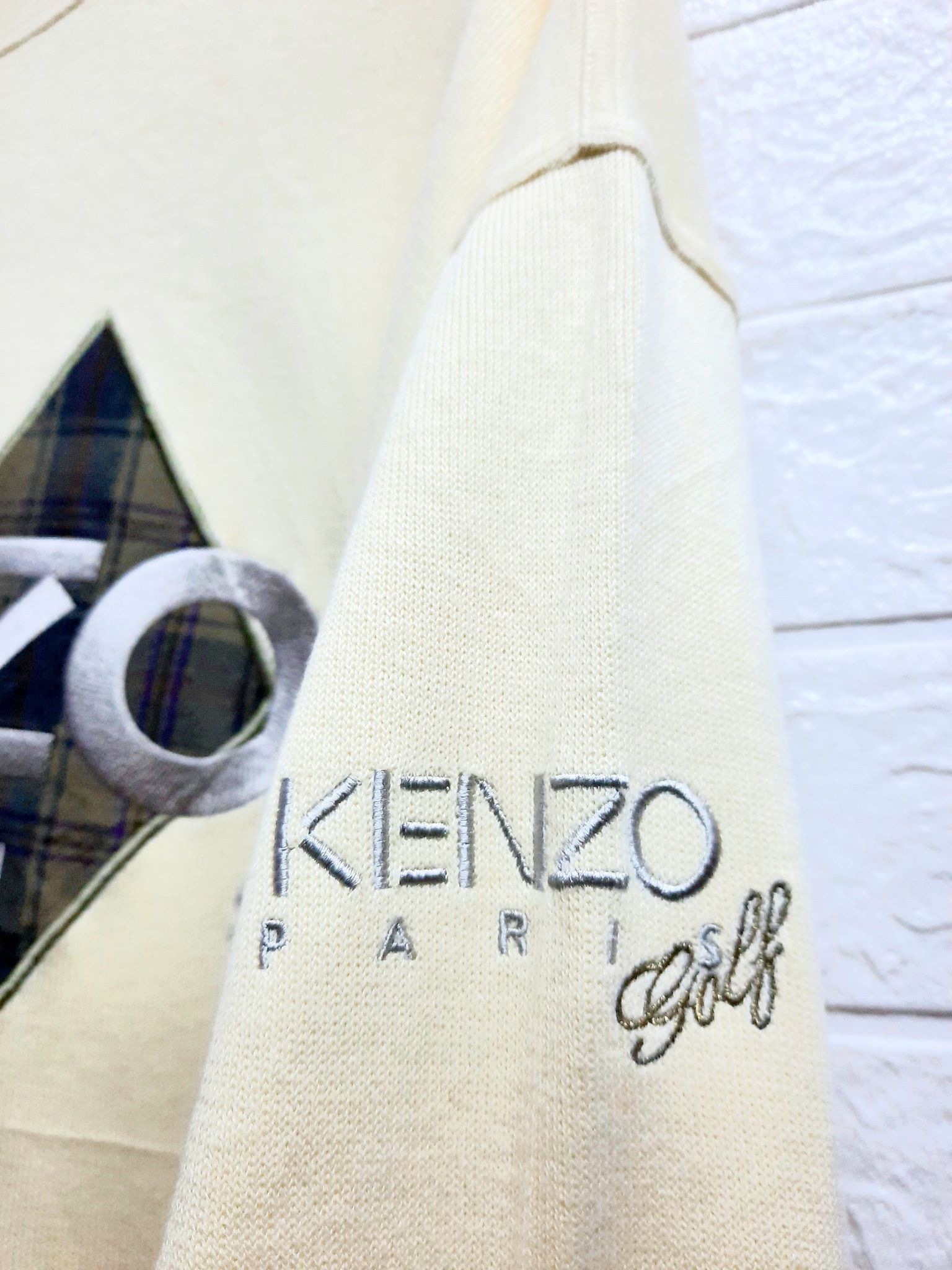 Kenzo Kenzo Golf Paris Spell Out Sweatshirt Size US L / EU 52-54 / 3 - 3 Thumbnail
