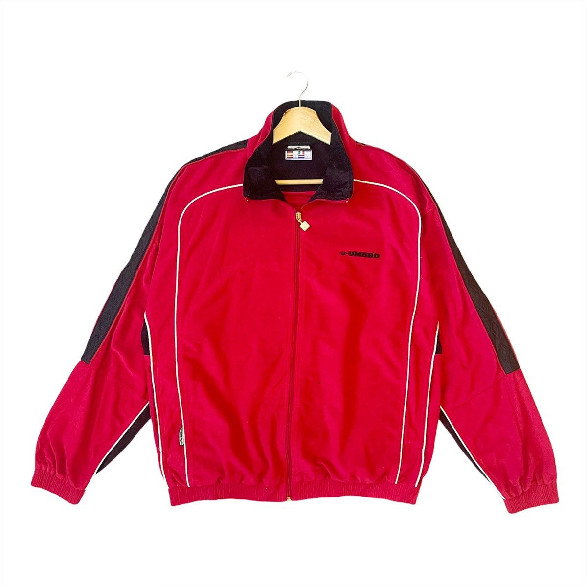 Umbro × Vintage Riott‼️ 90s Umbro Small Logo Fullzip Sweater Size XL Size US XL / EU 56 / 4 - 1 Thumbnail