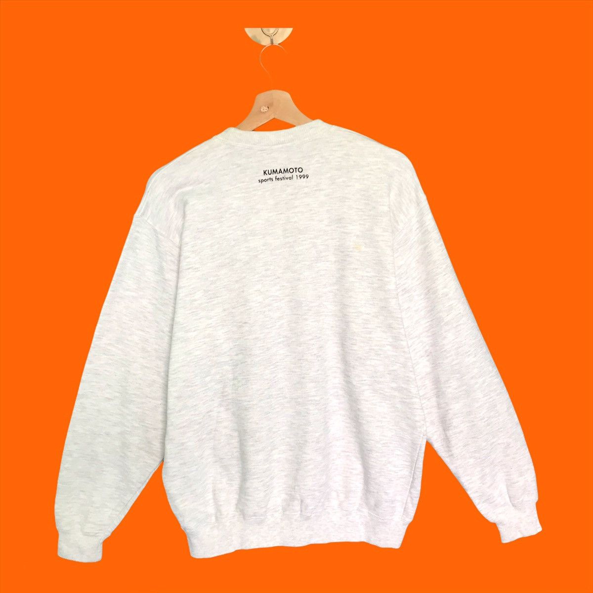 Anime Kumamoto Mirai 1999 Sport Festival Big Logo Sweatshirt M Size US M / EU 48-50 / 2 - 7 Thumbnail