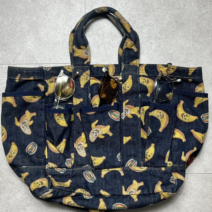 Hysteric Glamour Hysteric Glamour Banana Cargo Denim Tote Bag