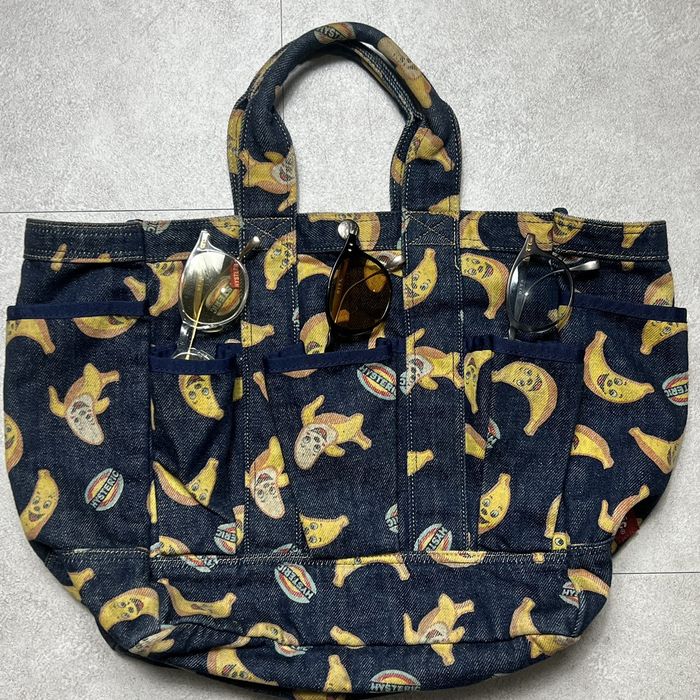 Hysteric Glamour Hysteric Glamour Banana Cargo Denim Tote