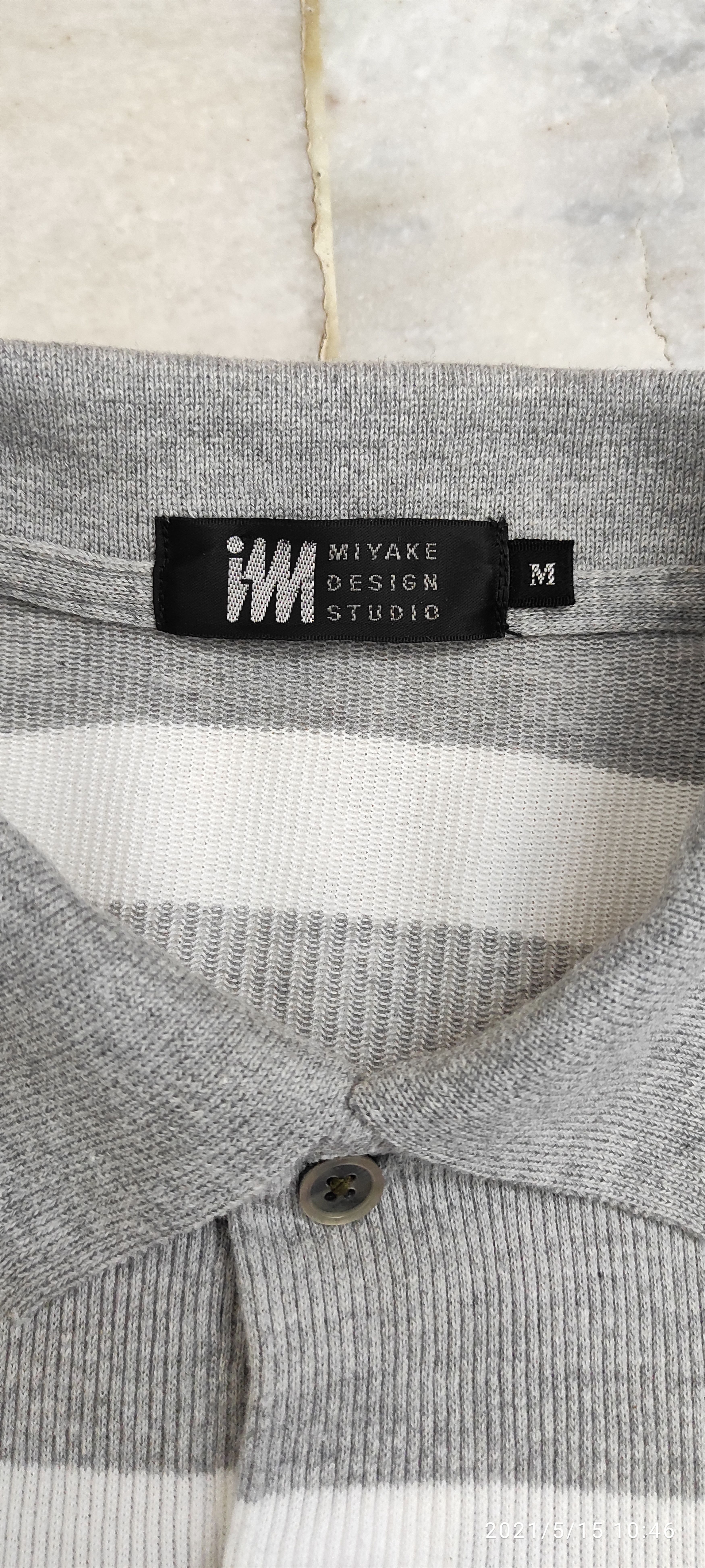 Issey Miyake Archive MIYAKE DESIGN STUDIO Color block stripe cotton knit Size US M / EU 48-50 / 2 - 3 Thumbnail