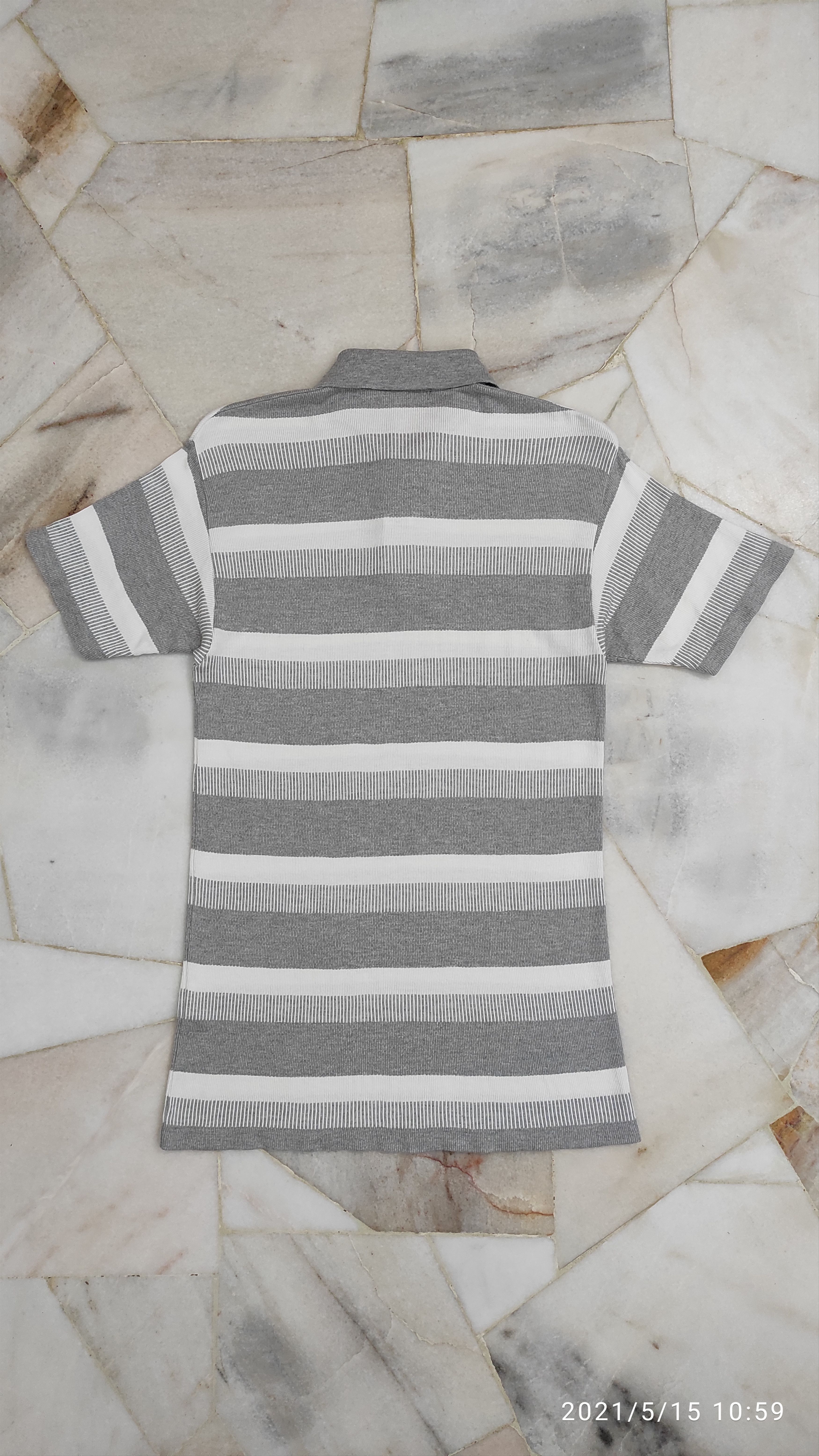 Issey Miyake Archive MIYAKE DESIGN STUDIO Color block stripe cotton knit Size US M / EU 48-50 / 2 - 2 Thumbnail