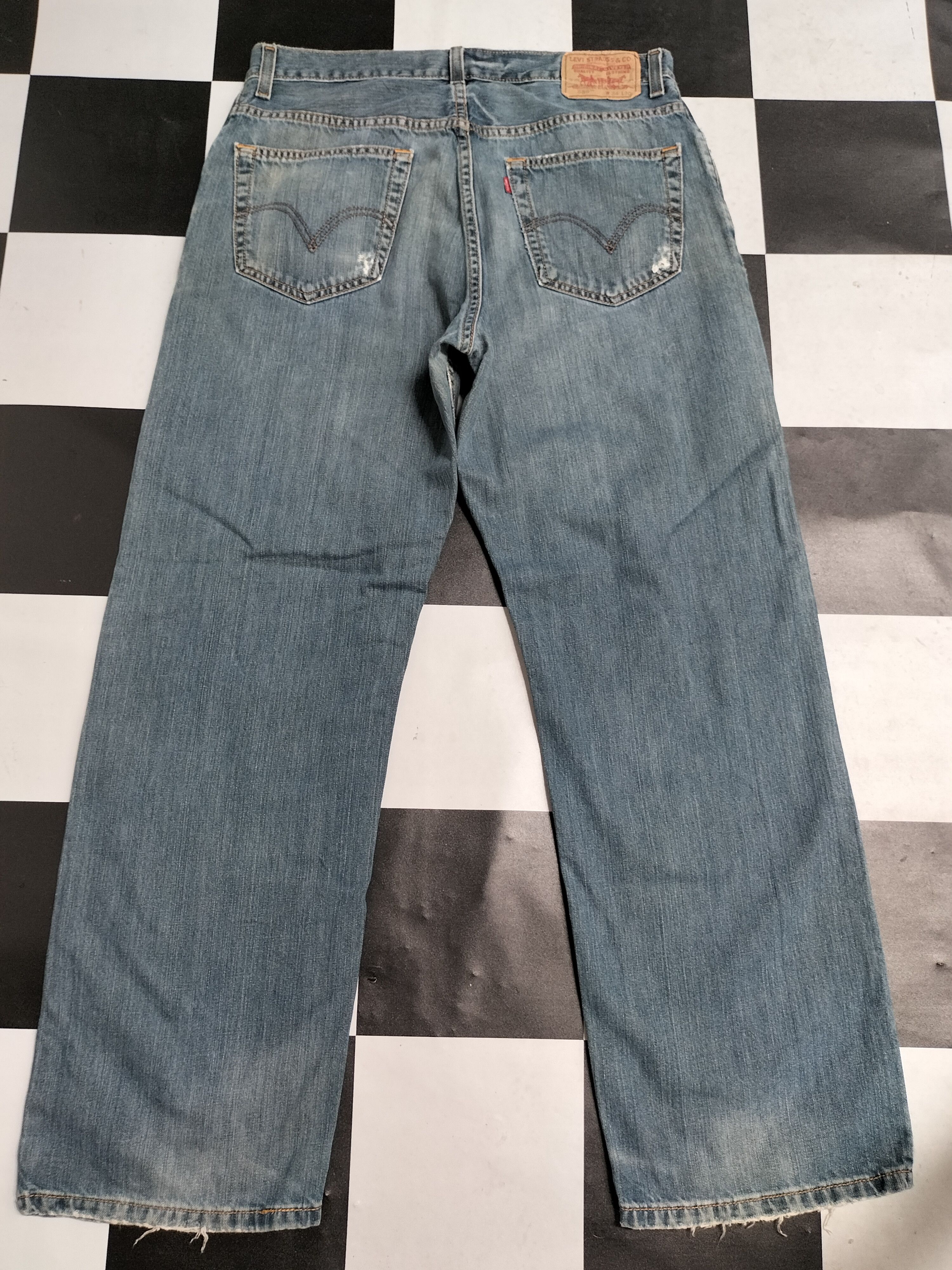Levi's × Vintage Vintage Levi's 559 Relaxed Fit Jeans L468 Size US 33 - 2 Thumbnail