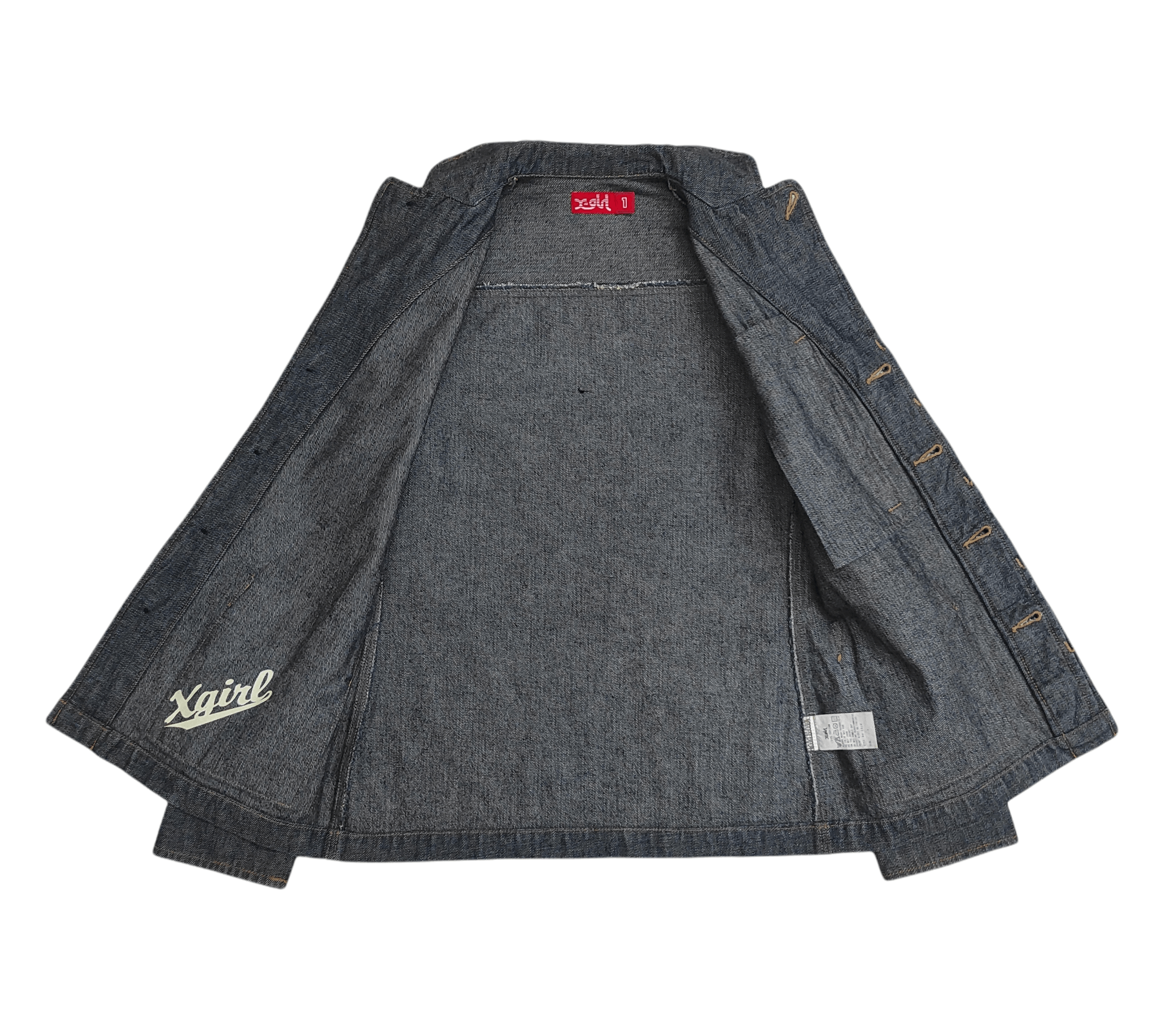 Japanese Brand Archive X-girl Engineered tech wear denim jacket Size US S / EU 44-46 / 1 - 7 Thumbnail