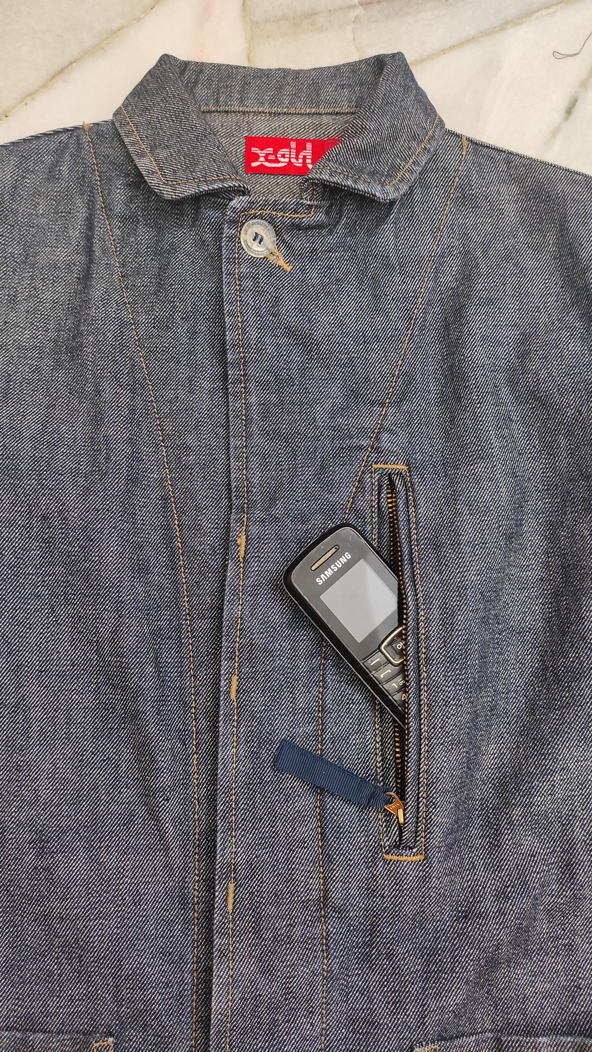 Japanese Brand Archive X-girl Engineered tech wear denim jacket Size US S / EU 44-46 / 1 - 11 Thumbnail