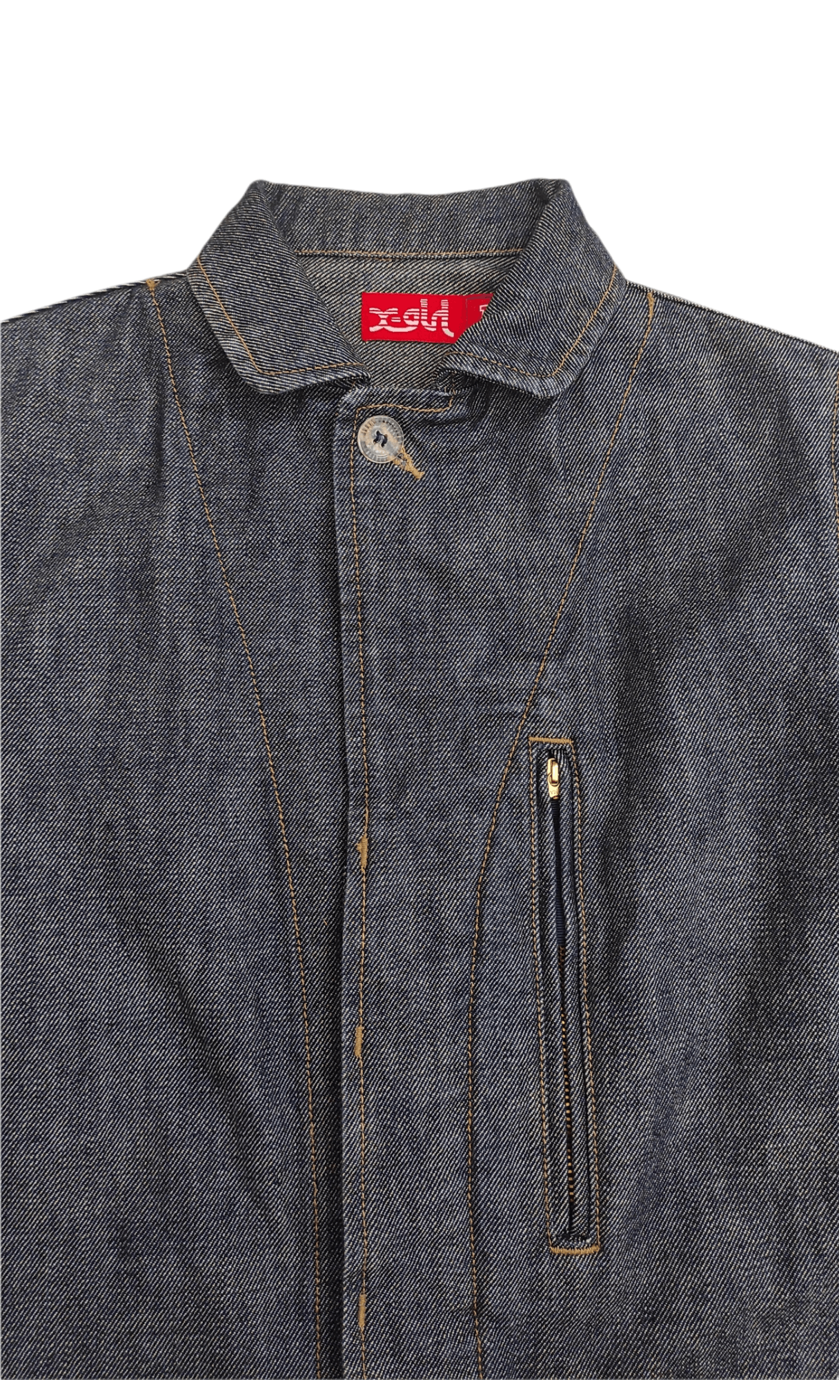Japanese Brand Archive X-girl Engineered tech wear denim jacket Size US S / EU 44-46 / 1 - 9 Thumbnail