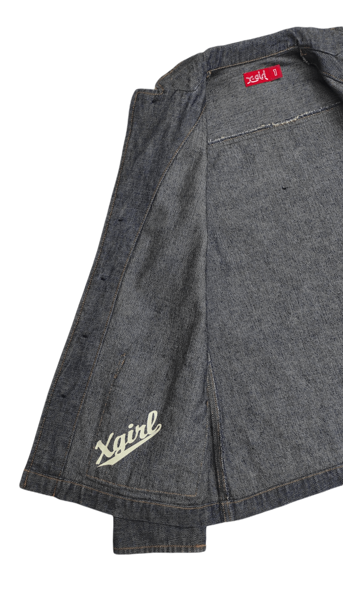 Japanese Brand Archive X-girl Engineered tech wear denim jacket Size US S / EU 44-46 / 1 - 8 Thumbnail