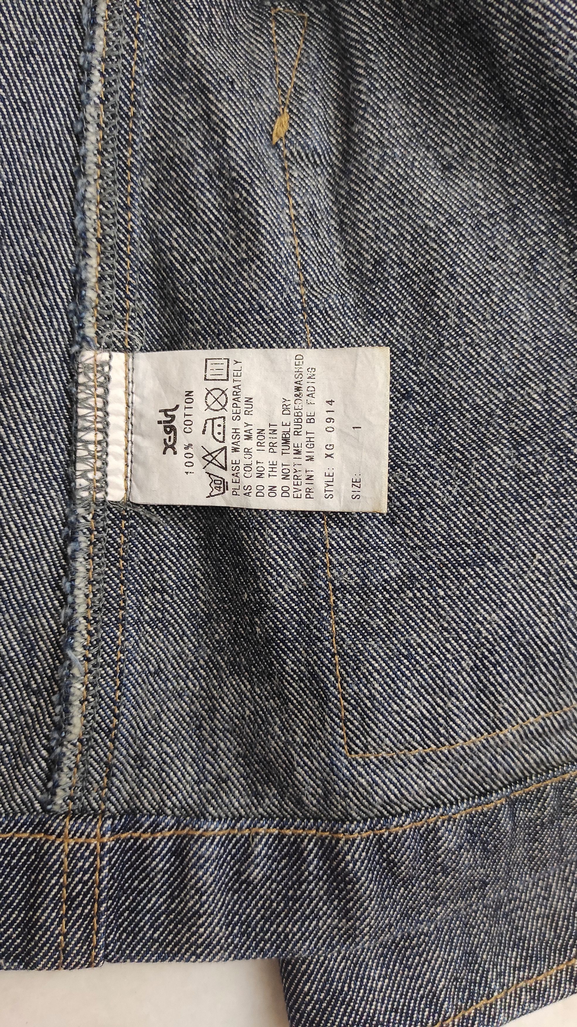 Japanese Brand Archive X-girl Engineered tech wear denim jacket Size US S / EU 44-46 / 1 - 5 Thumbnail