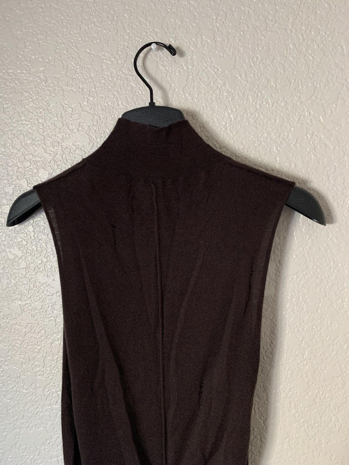Amiri $850 Cashmere Mock Neck Knit Tank Top Size S / US 4 / IT 40 - 5 Thumbnail