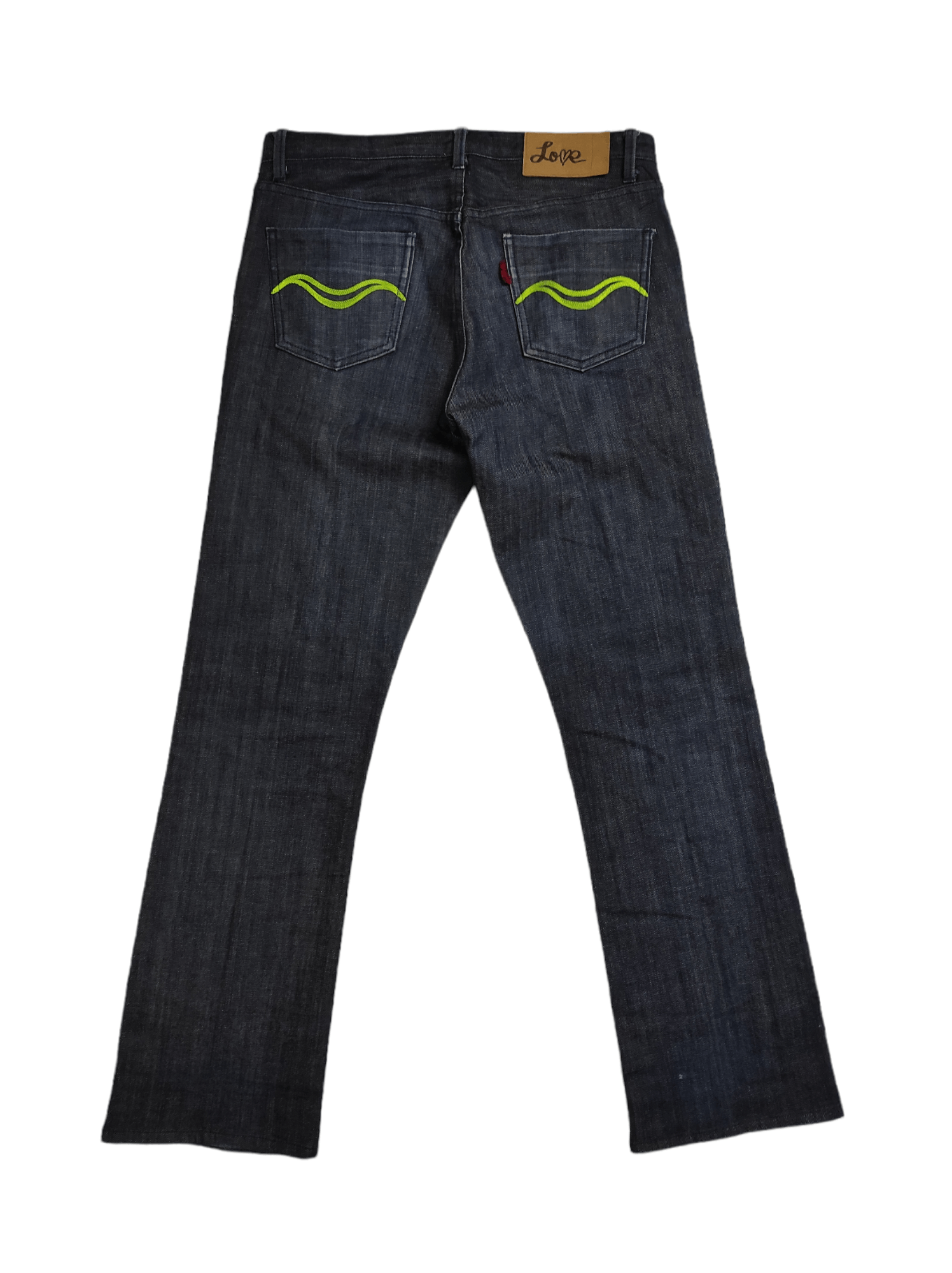 Sasquatchfabrix Sasquatchfabrix by Wonder Worker Guerilla Brad Love denim Size US 32 / EU 48 - 2 Thumbnail