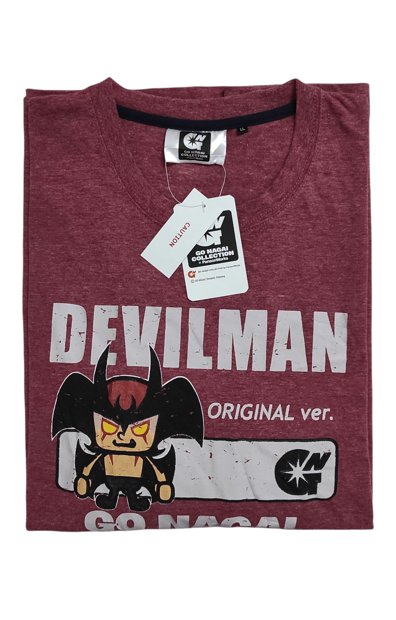 Anime DEVILMAN Go Nagai Collection X Panson work OG Merch tee Size US L / EU 52-54 / 3 - 11 Thumbnail