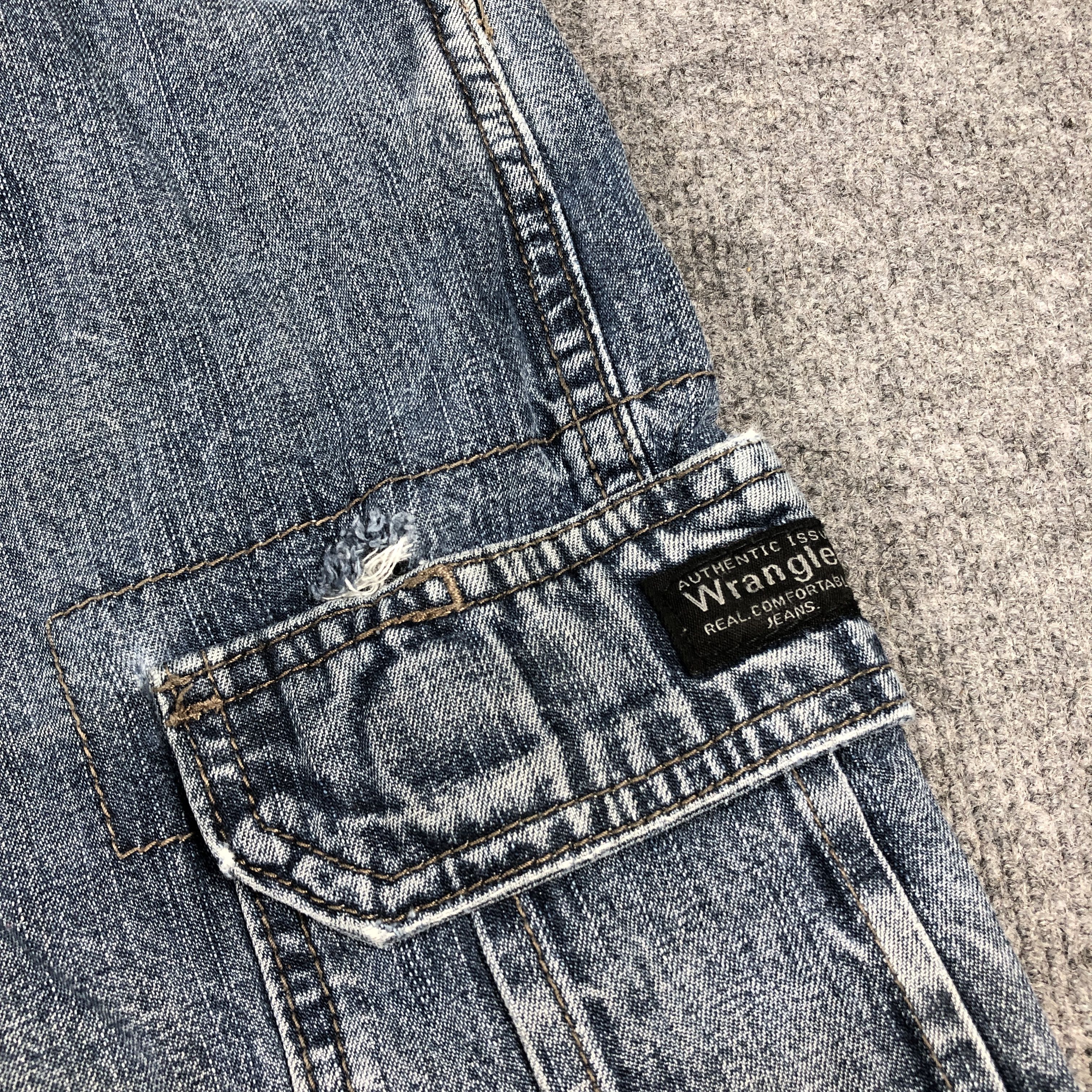 Vintage × Wrangler Vintage Wrangler Short Carpenter Jeans L737 Size US 40 / EU 56 - 3 Thumbnail