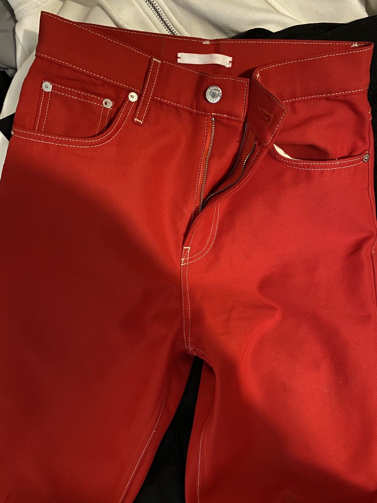 Helmut Lang Helmut Lang red jeans Size US 30 / EU 46 - 2 Thumbnail