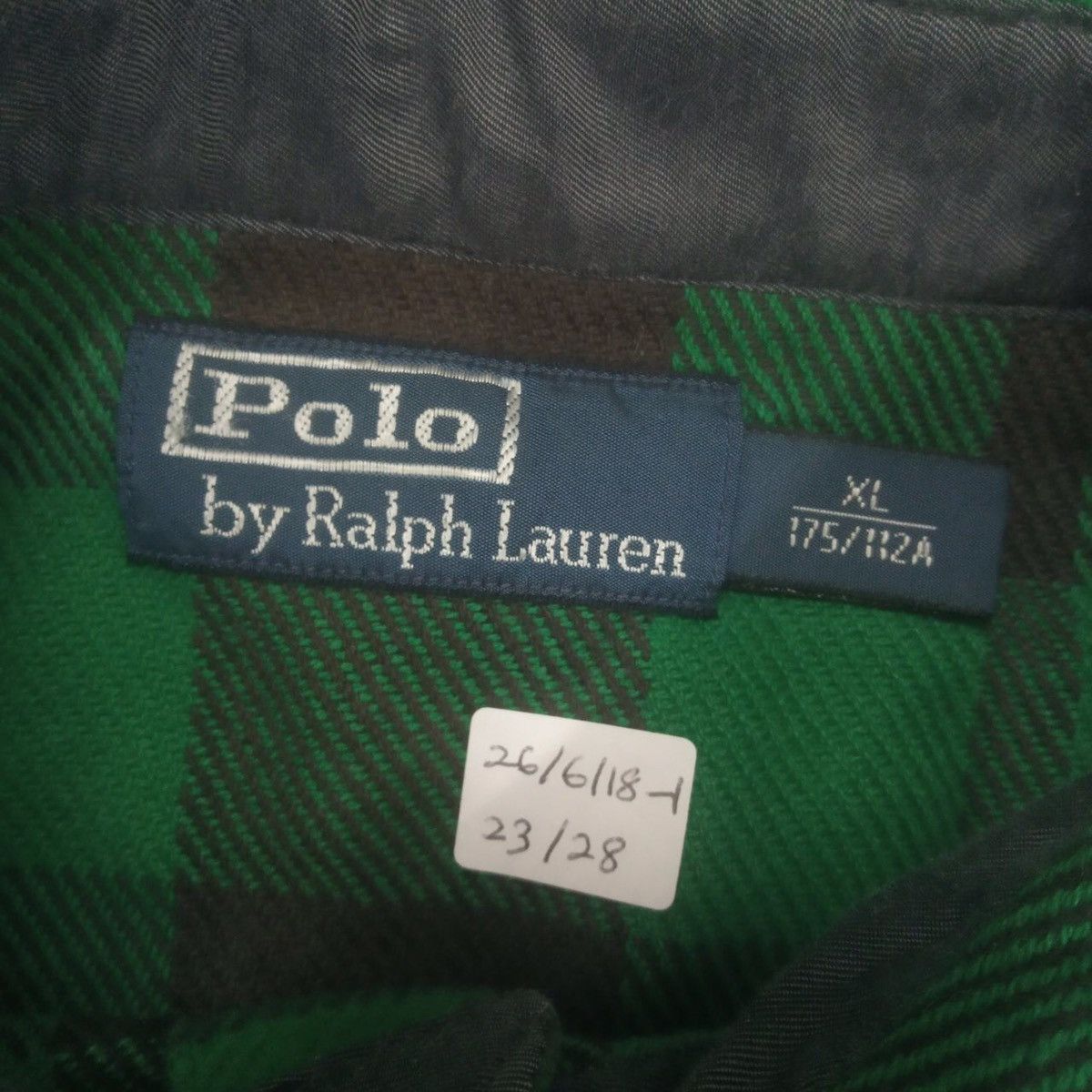 Polo Ralph Lauren Polo by Ralph Lauren Checkered Button Down Tartans Pocket Size US L / EU 52-54 / 3 - 4 Thumbnail