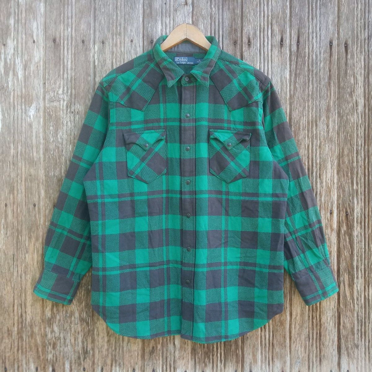 Polo Ralph Lauren Polo by Ralph Lauren Checkered Button Down Tartans Pocket Size US L / EU 52-54 / 3 - 1 Thumbnail