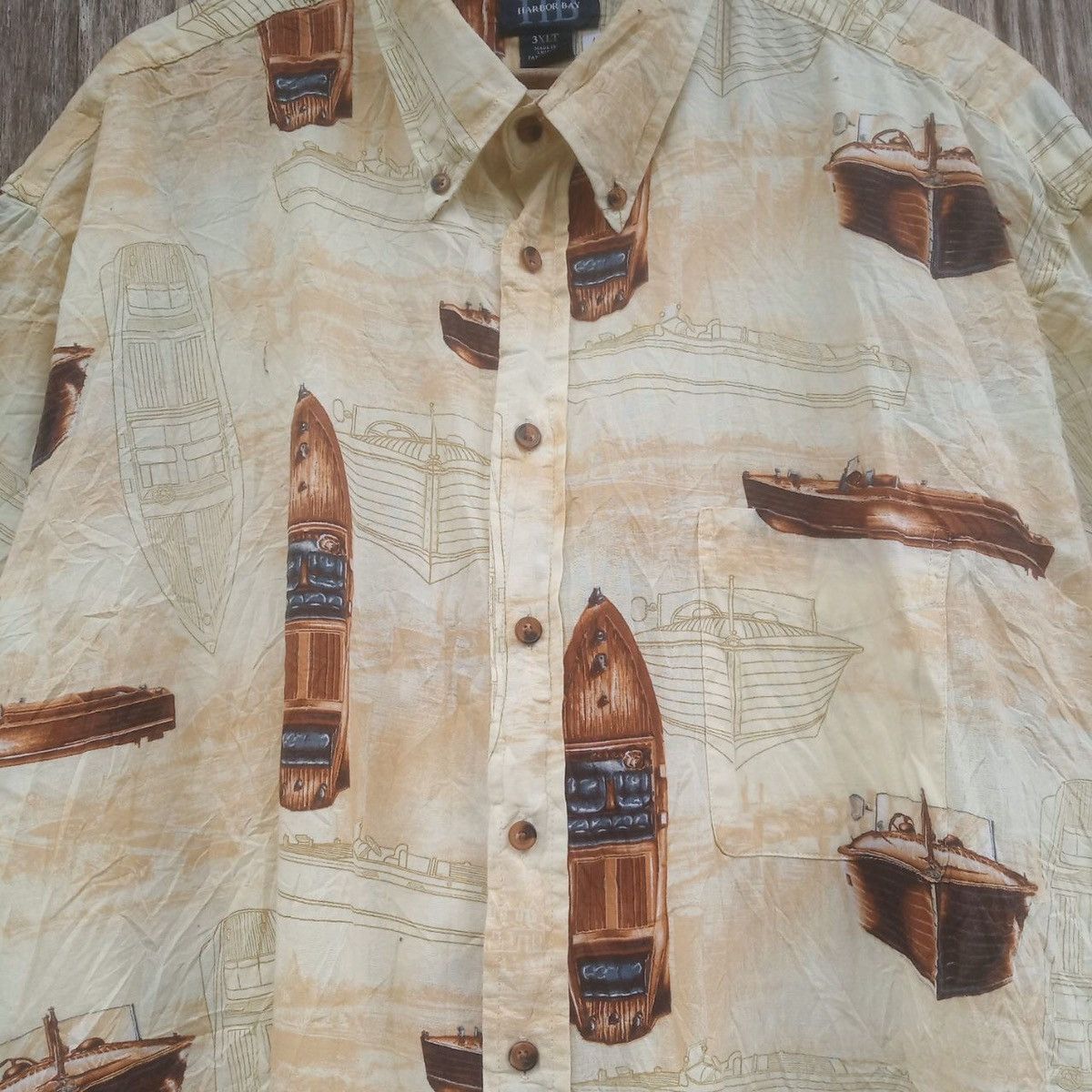 Arts & Science Harbour Bay Button Ups Rayon Beach Hawaii Shirt Size US XL / EU 56 / 4 - 3 Thumbnail